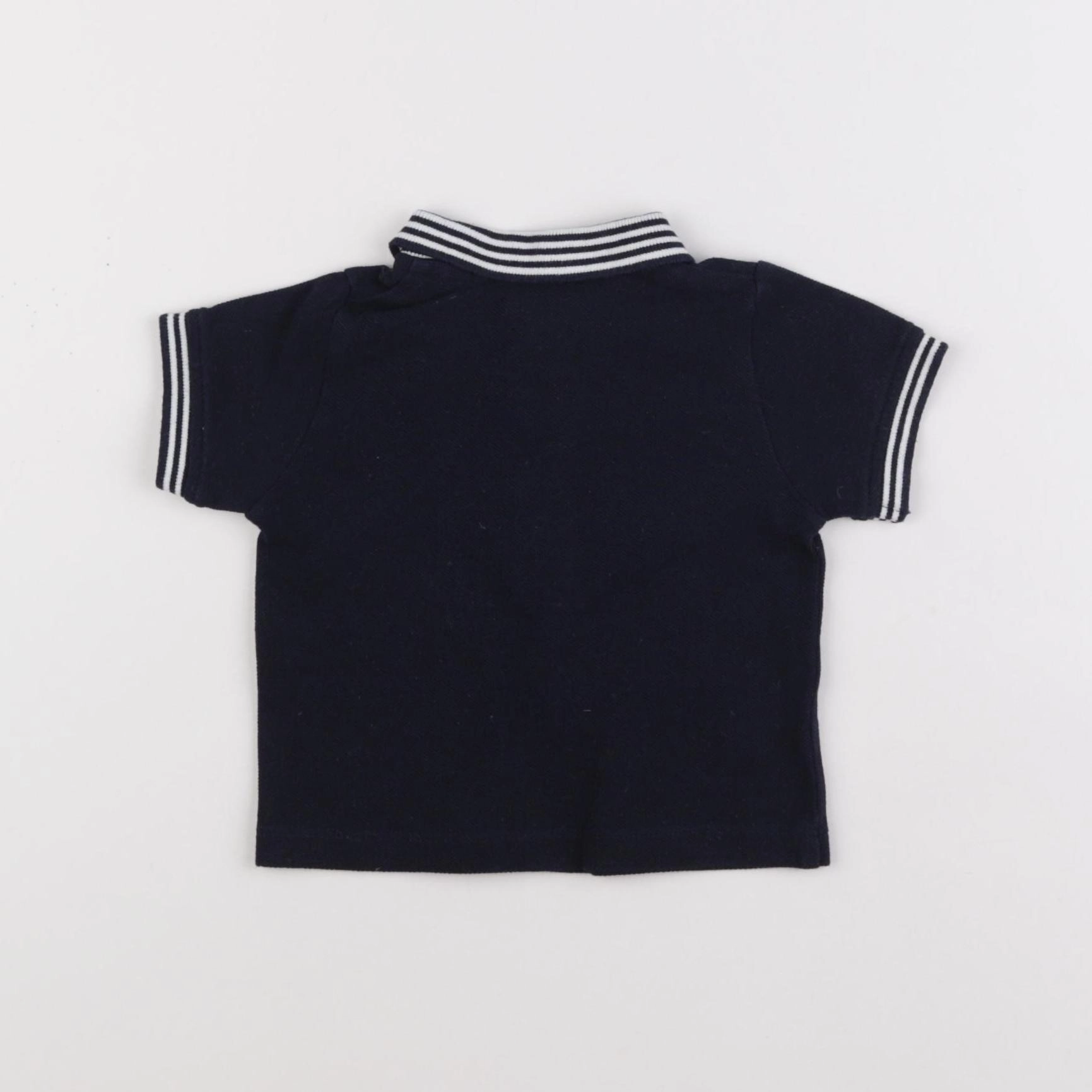 Jacadi - polo bleu - 6 mois