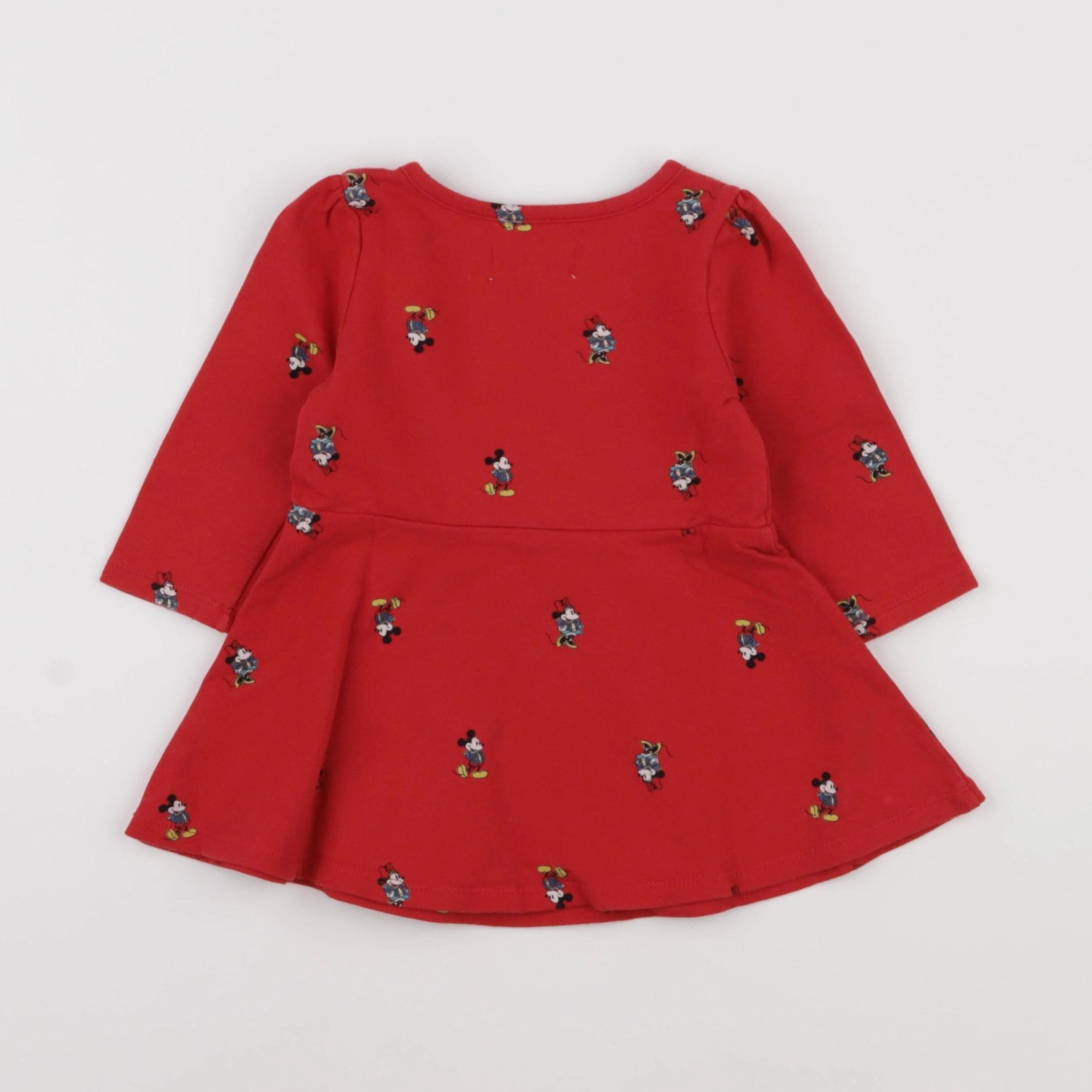 GAP - robe rouge - 12/18 mois