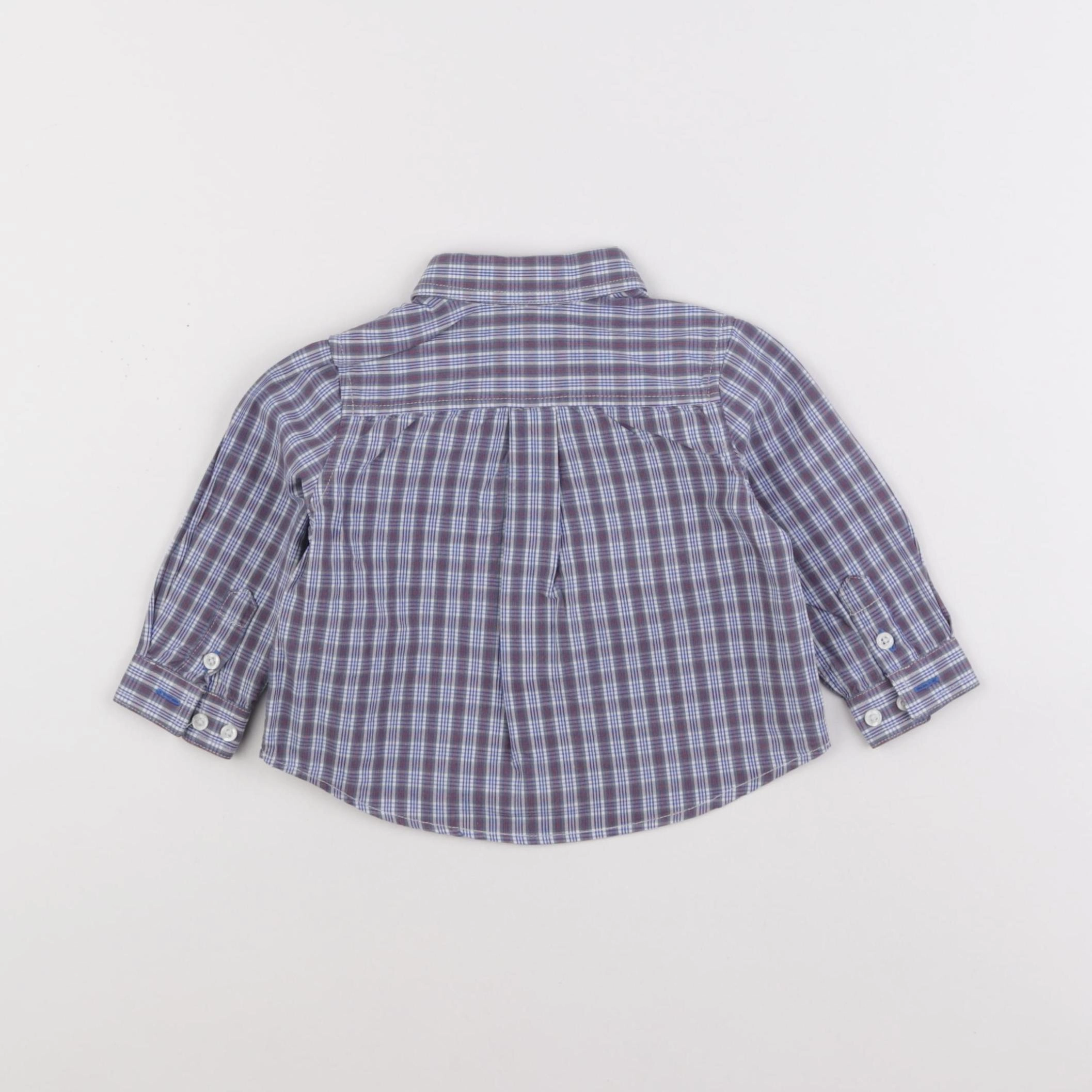 Cyrillus - chemise bleu - 6 mois