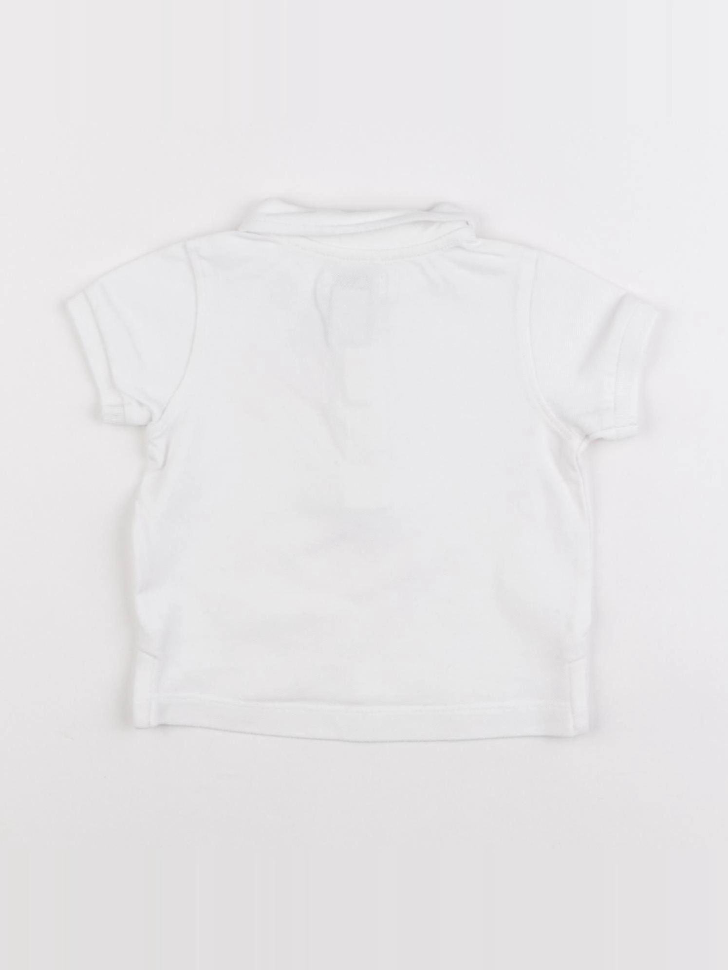 Cyrillus - polo blanc - 6 mois