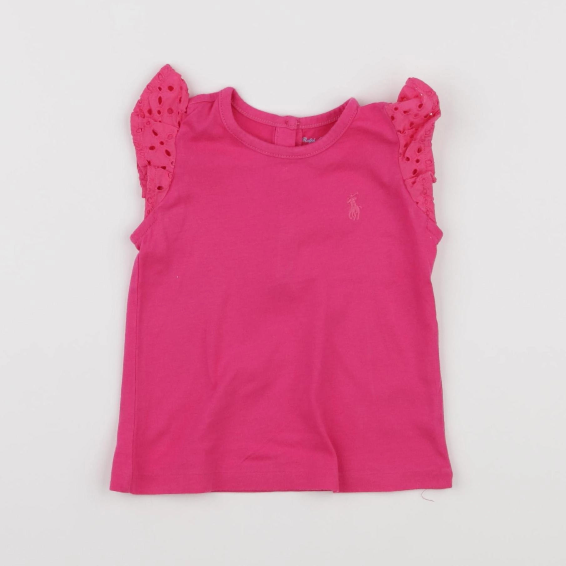 Ralph Lauren - débardeur rose - 6 mois