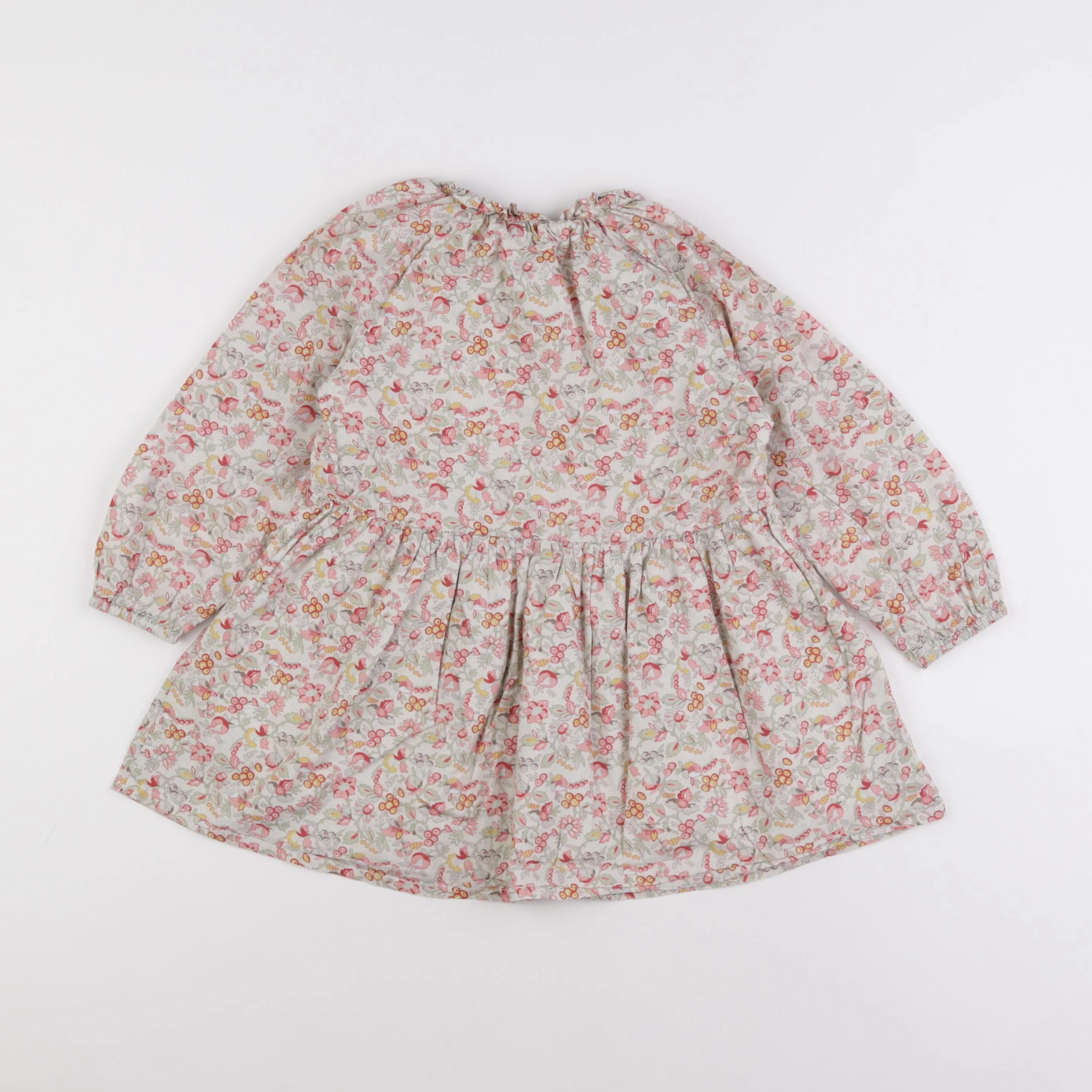 Cyrillus - robe beige - 4 ans
