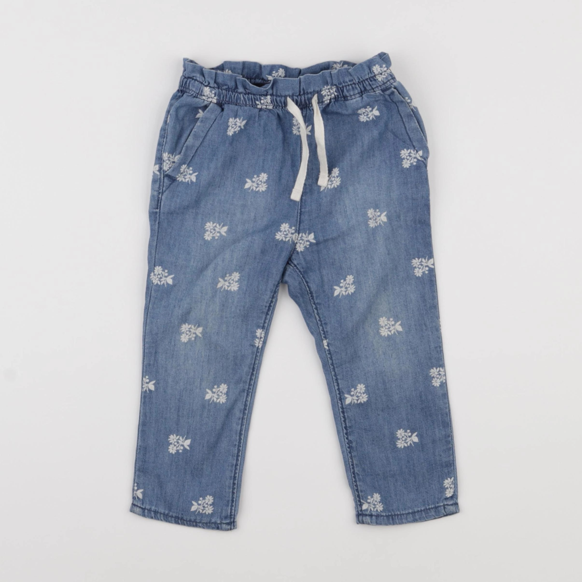 GAP - pantalon bleu - 18/24 mois