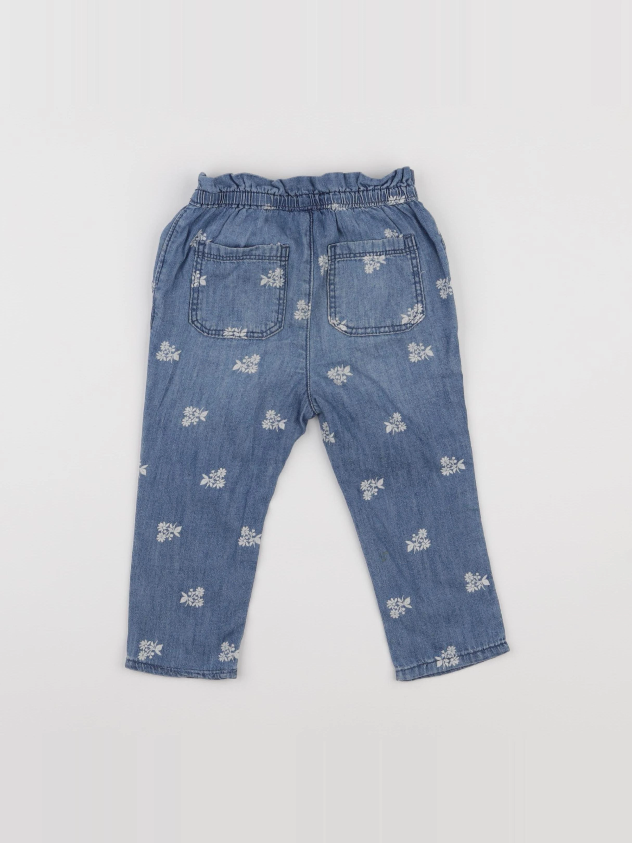 GAP - pantalon bleu - 18/24 mois