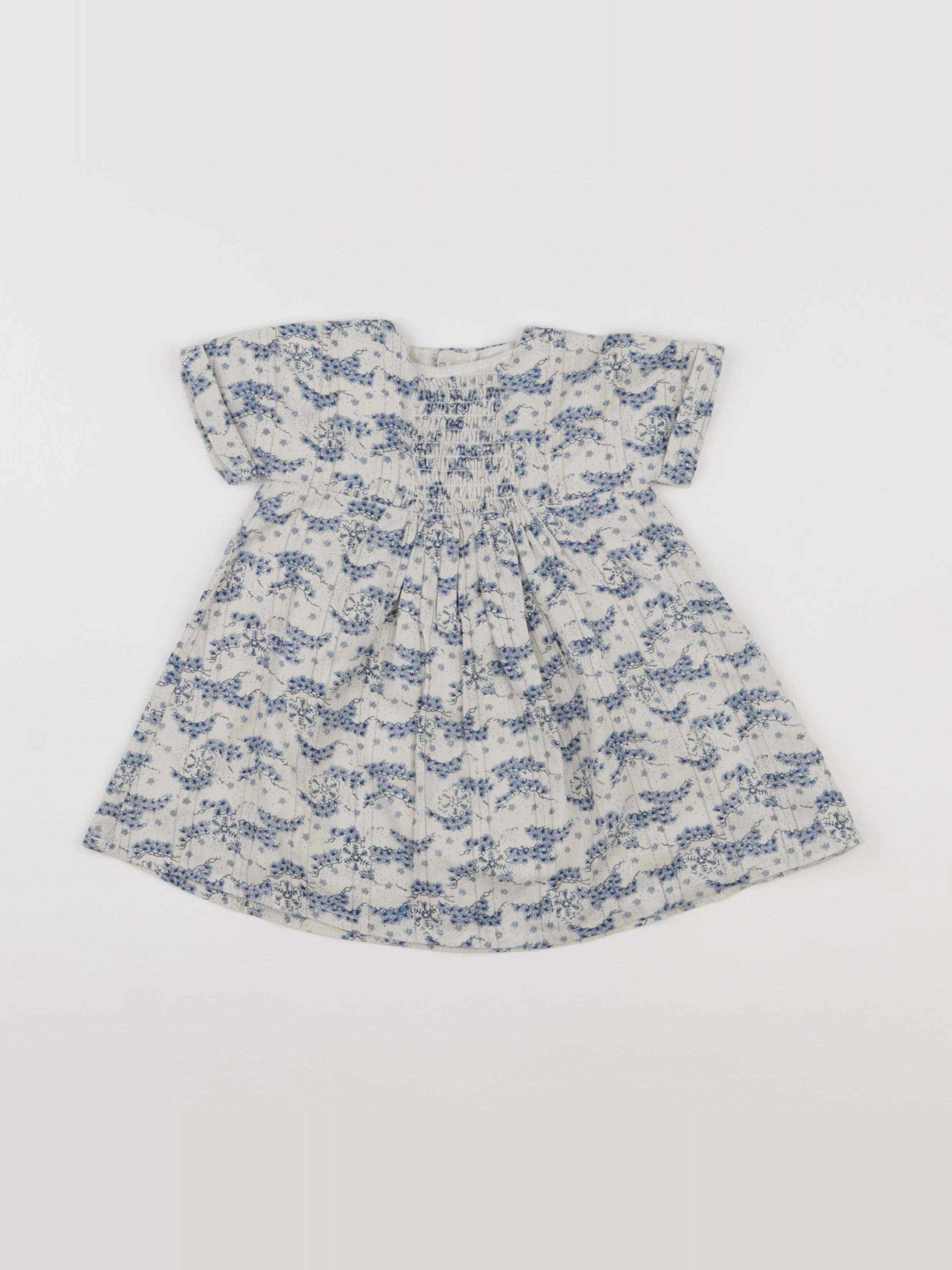 Cyrillus - robe beige - 6 mois