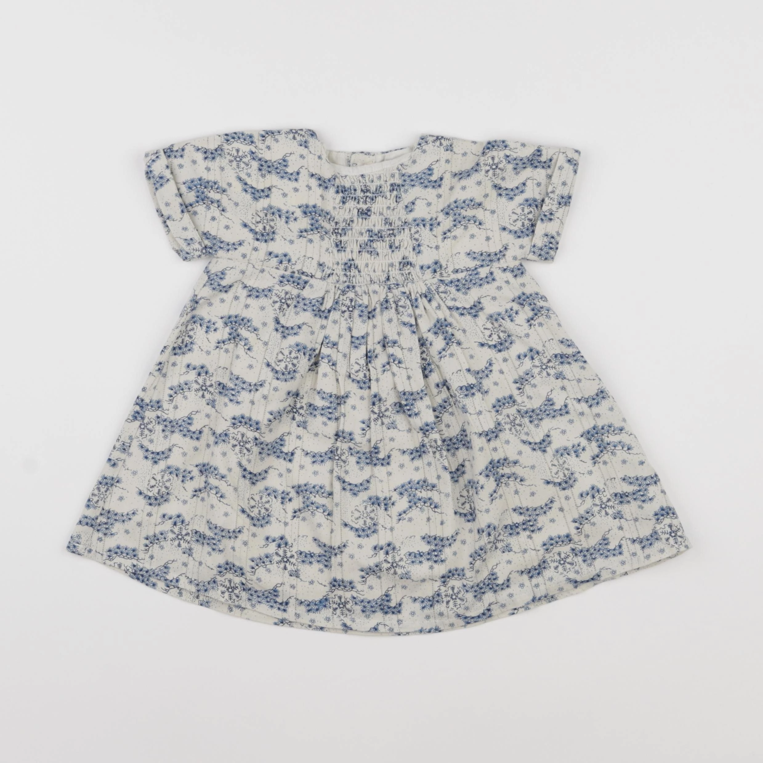 Cyrillus - robe beige - 6 mois