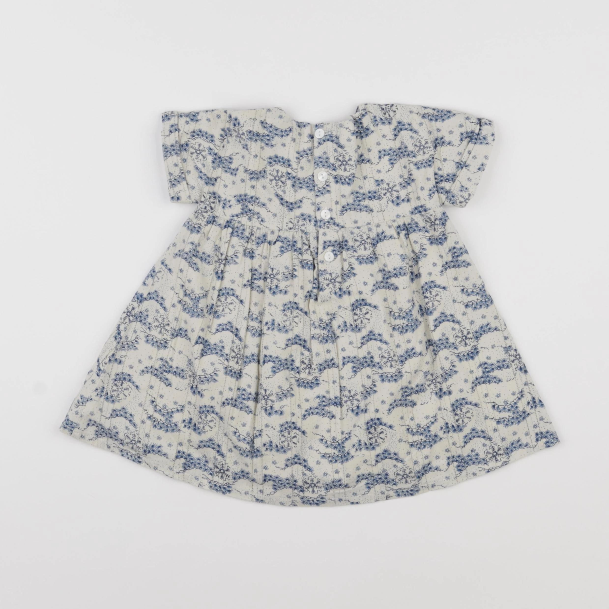 Cyrillus - robe beige - 6 mois