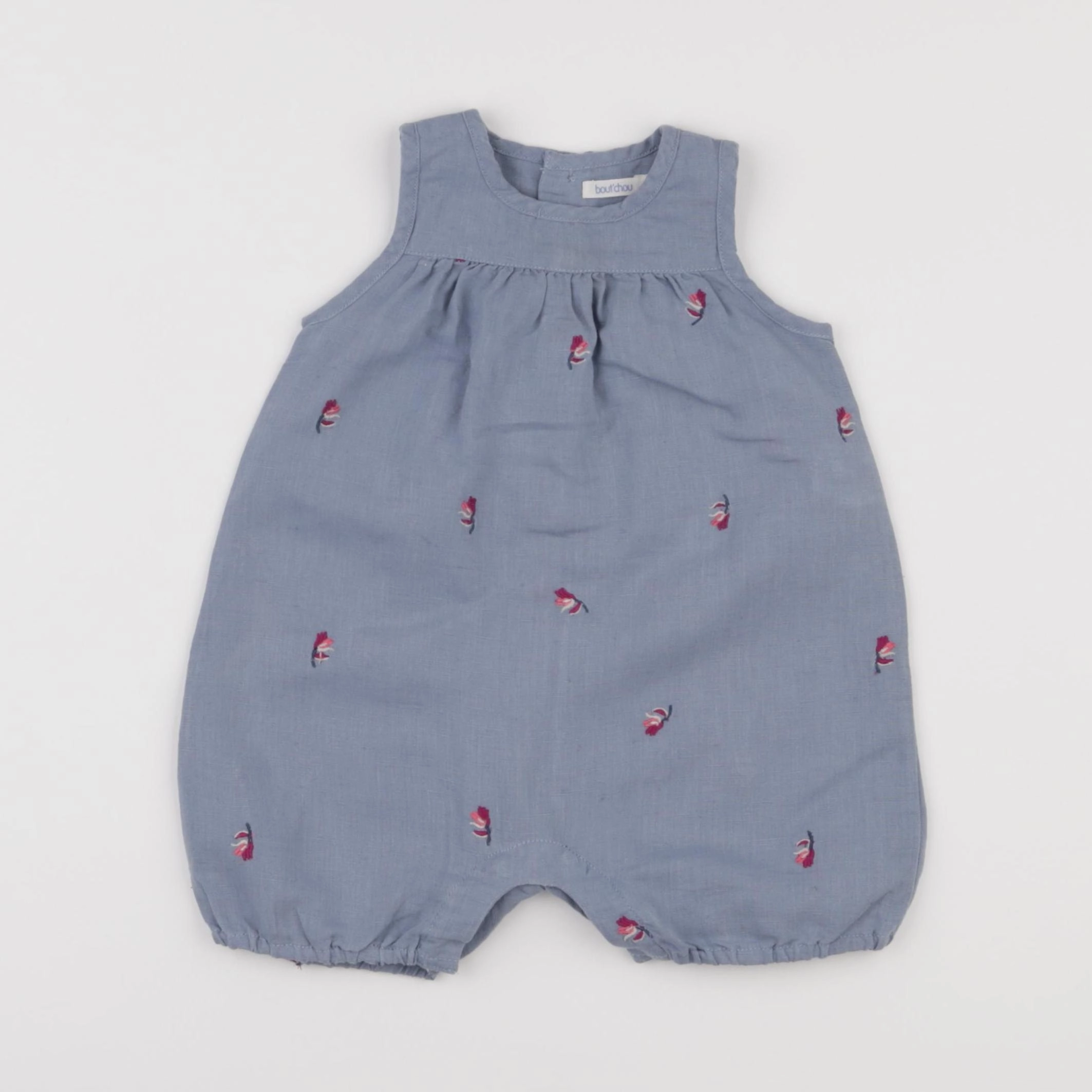 Boutchou - combinaison bleu - 6 mois
