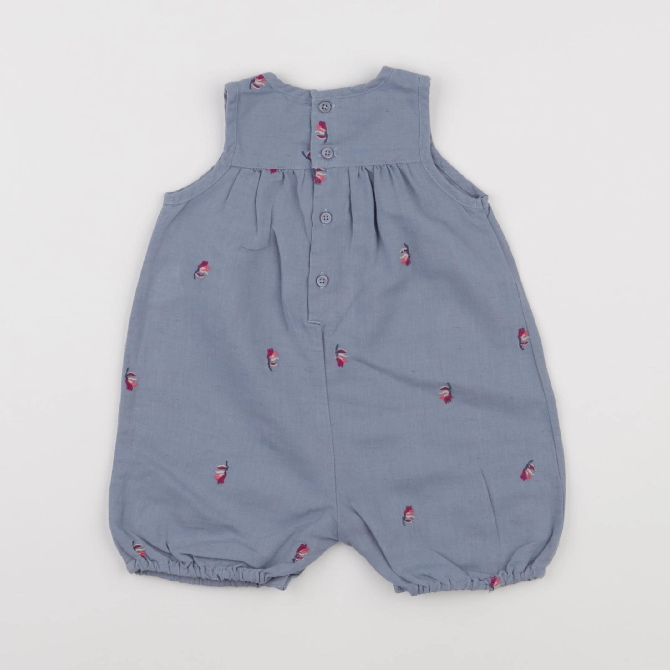 Boutchou - combinaison bleu - 6 mois