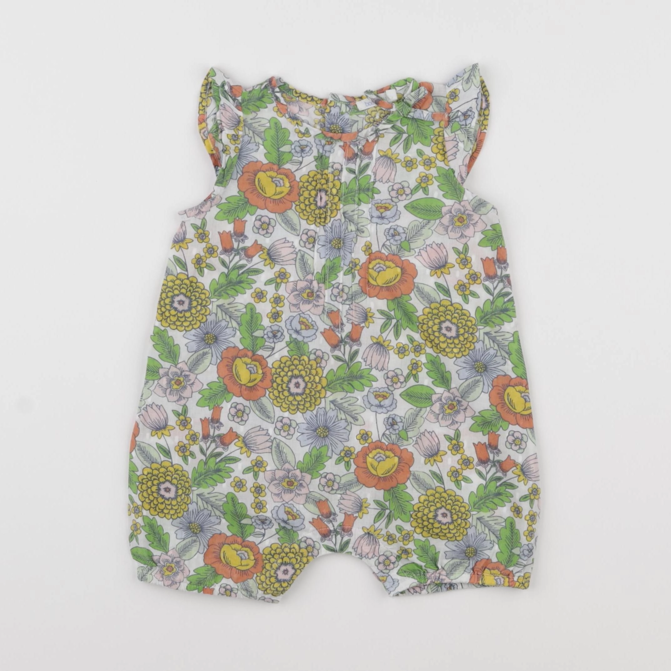 Boutchou - combinaison multicolore - 6 mois