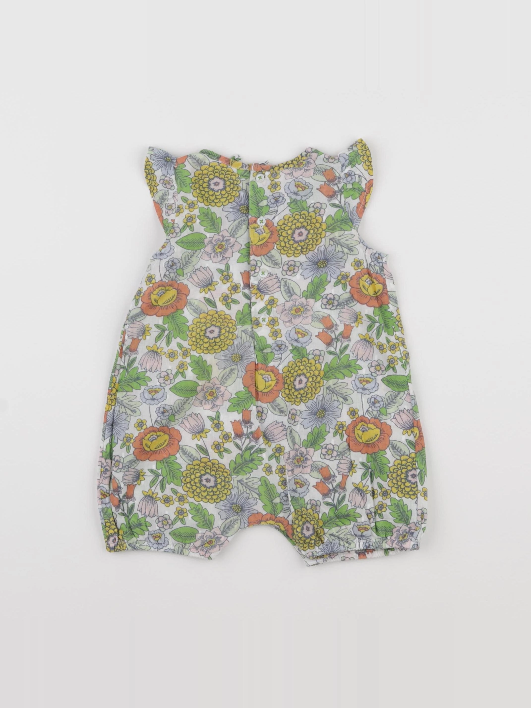 Boutchou - combinaison multicolore - 6 mois