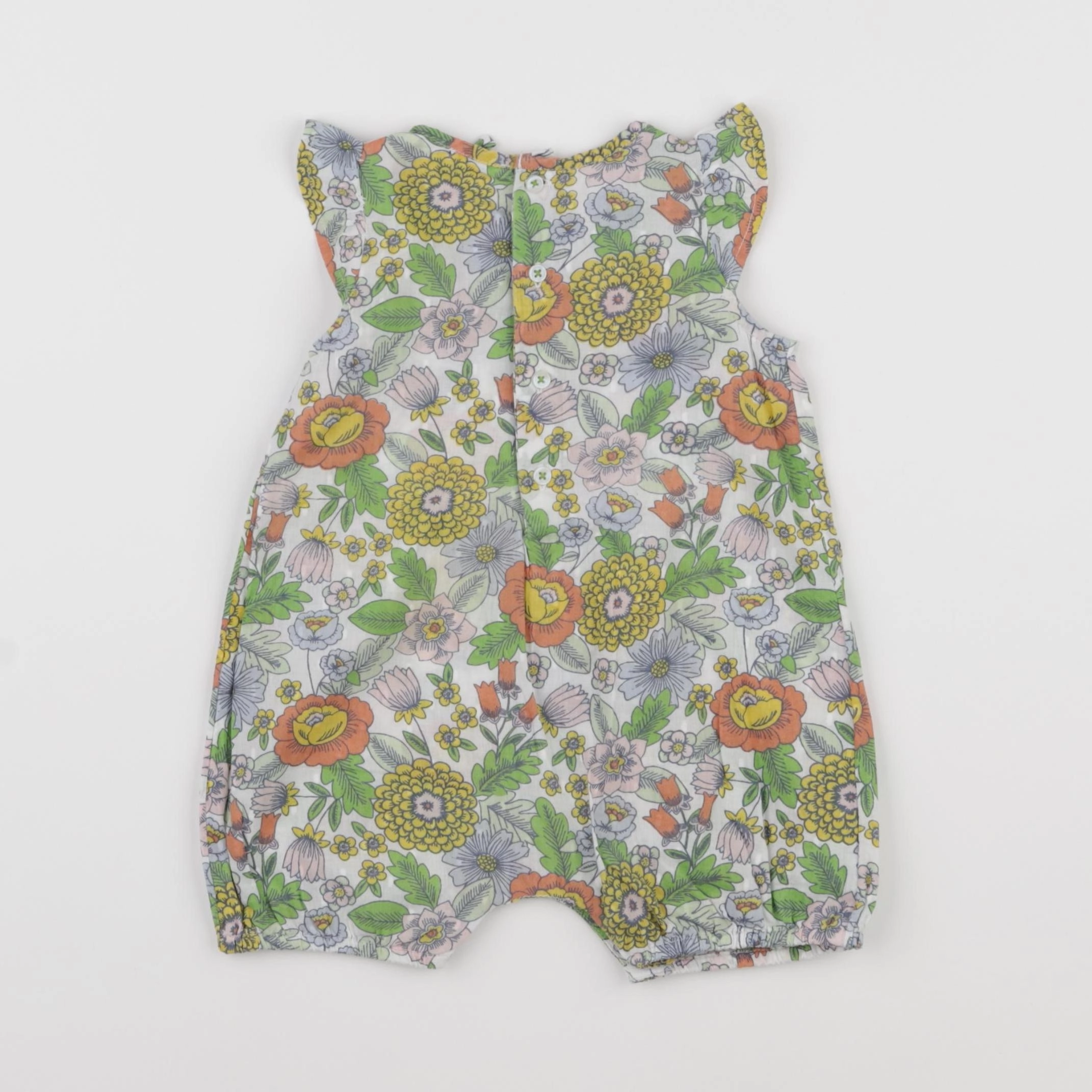 Boutchou - combinaison multicolore - 6 mois
