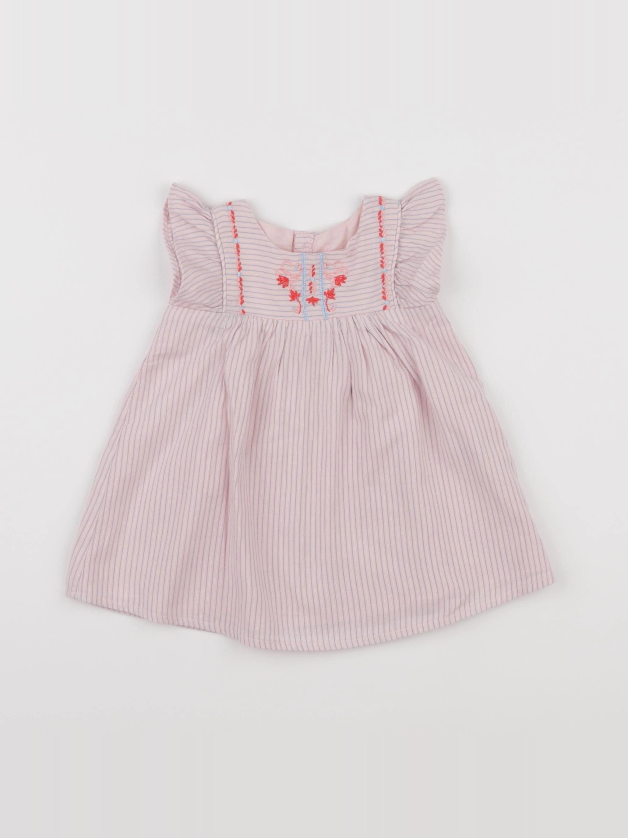 Carrément Beau - robe rose - 3 mois