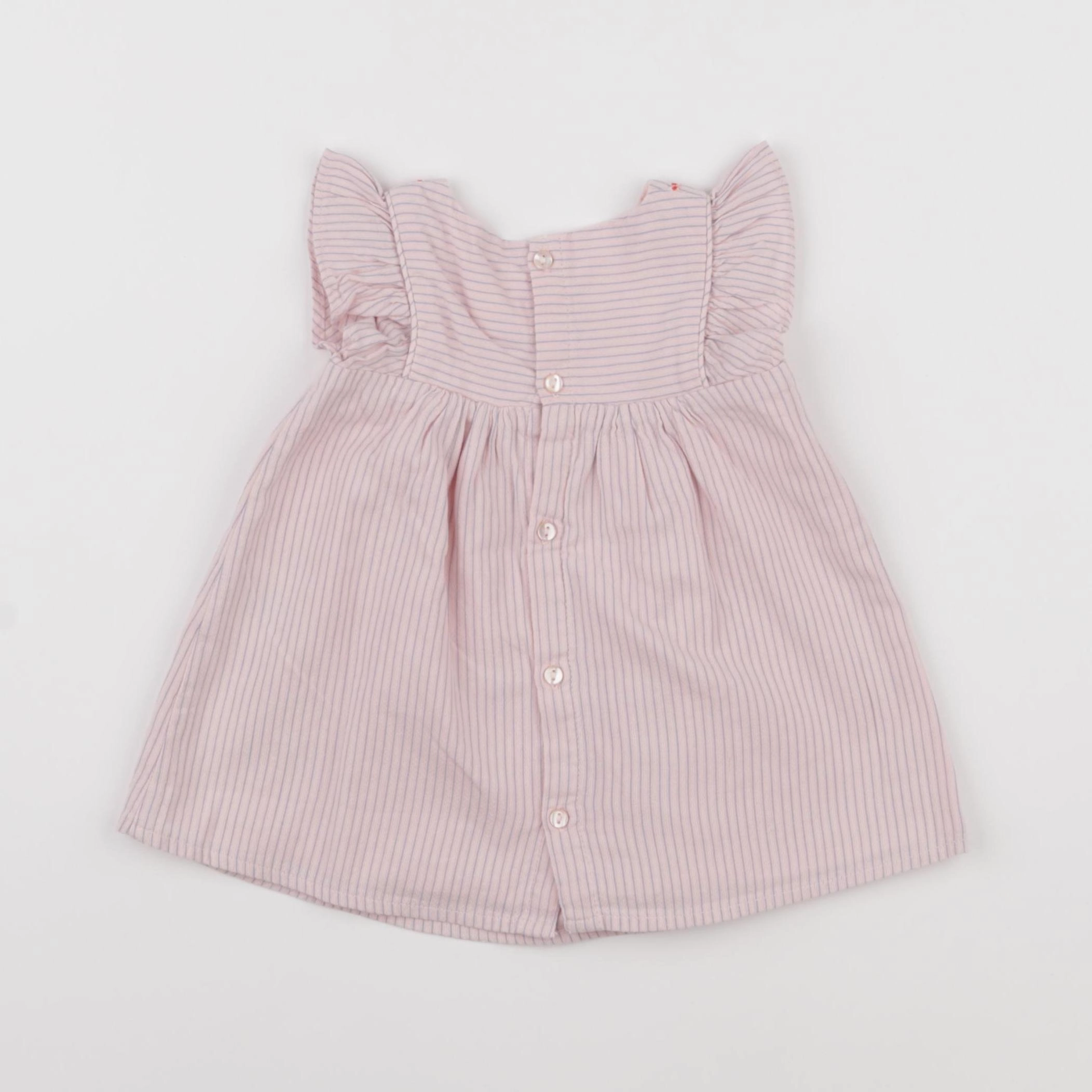 Carrément Beau - robe rose - 3 mois