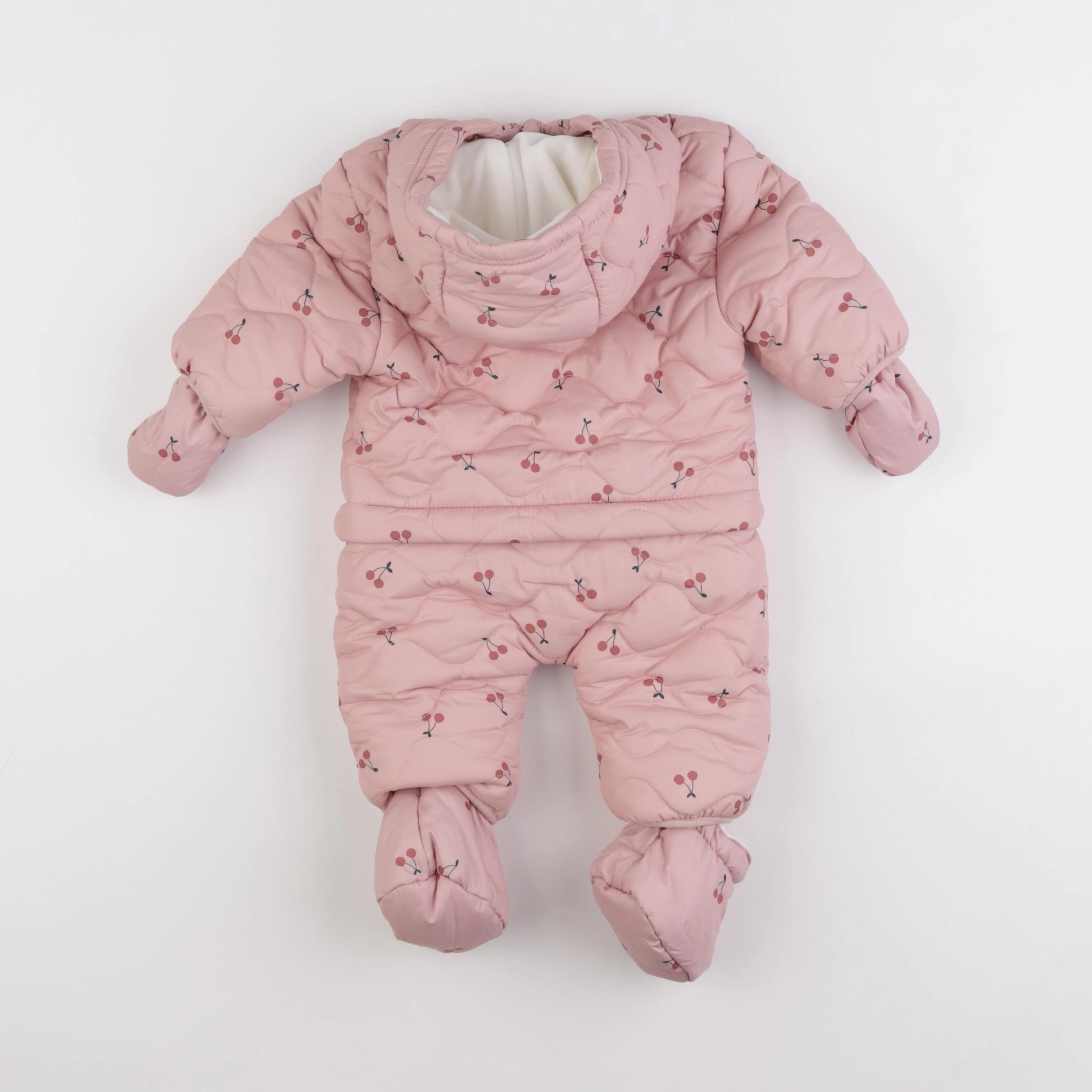 Vertbaudet - combi-pilote détachable rose - 3 mois