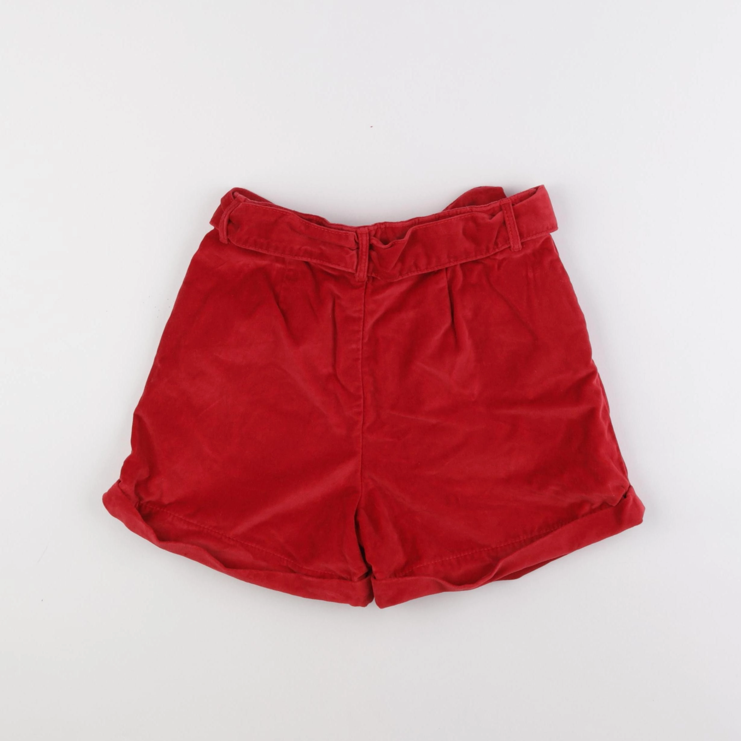 Vertbaudet - short rouge - 10 ans