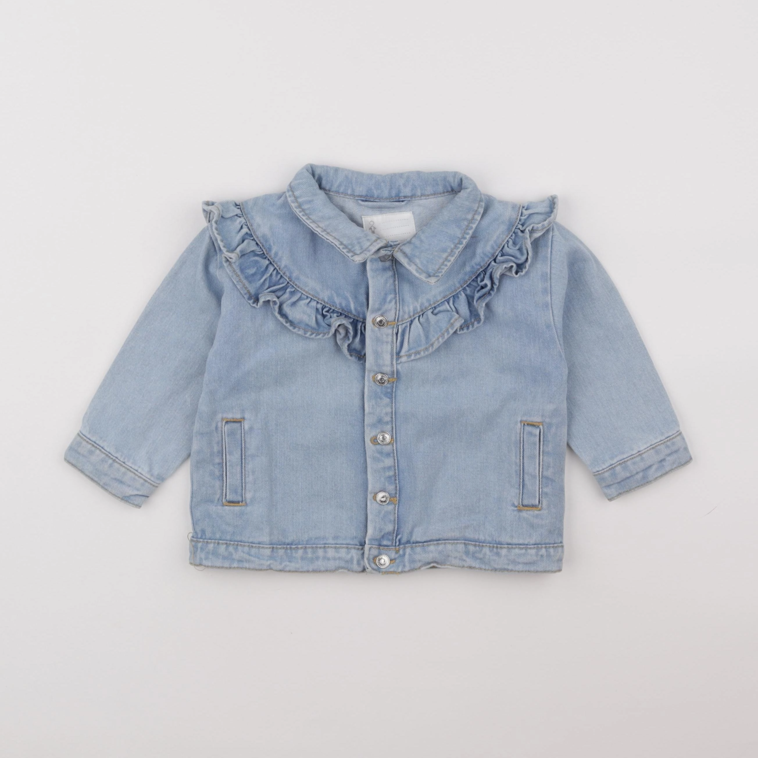 Vertbaudet - veste bleu - 18 mois