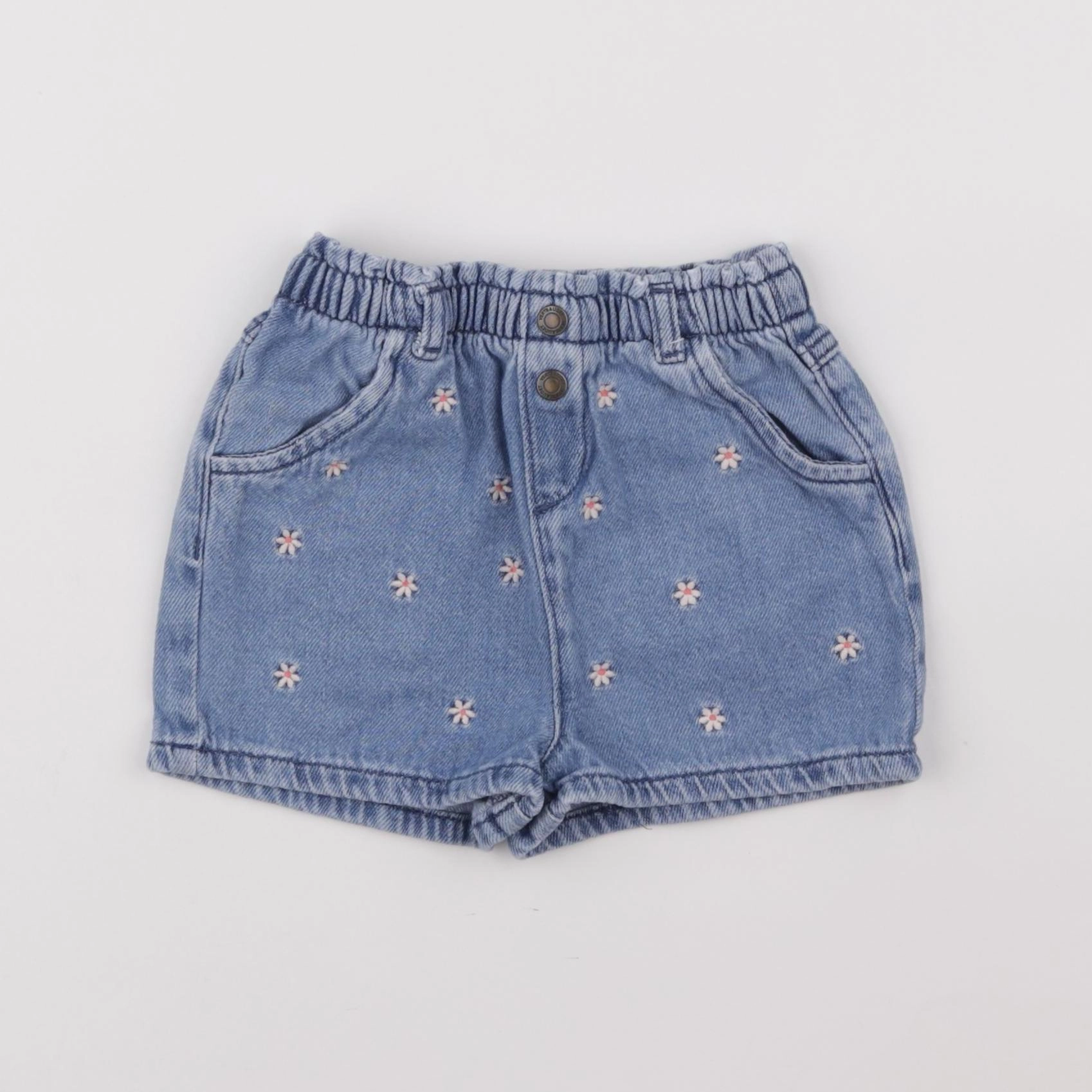 Vertbaudet - short bleu - 18 mois
