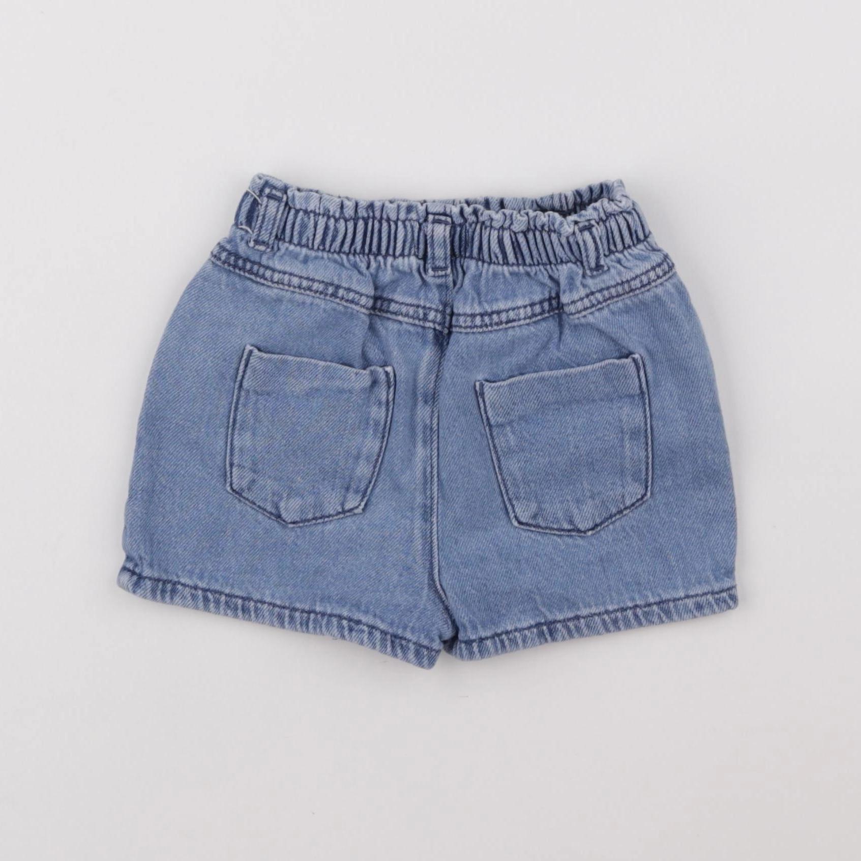 Vertbaudet - short bleu - 18 mois