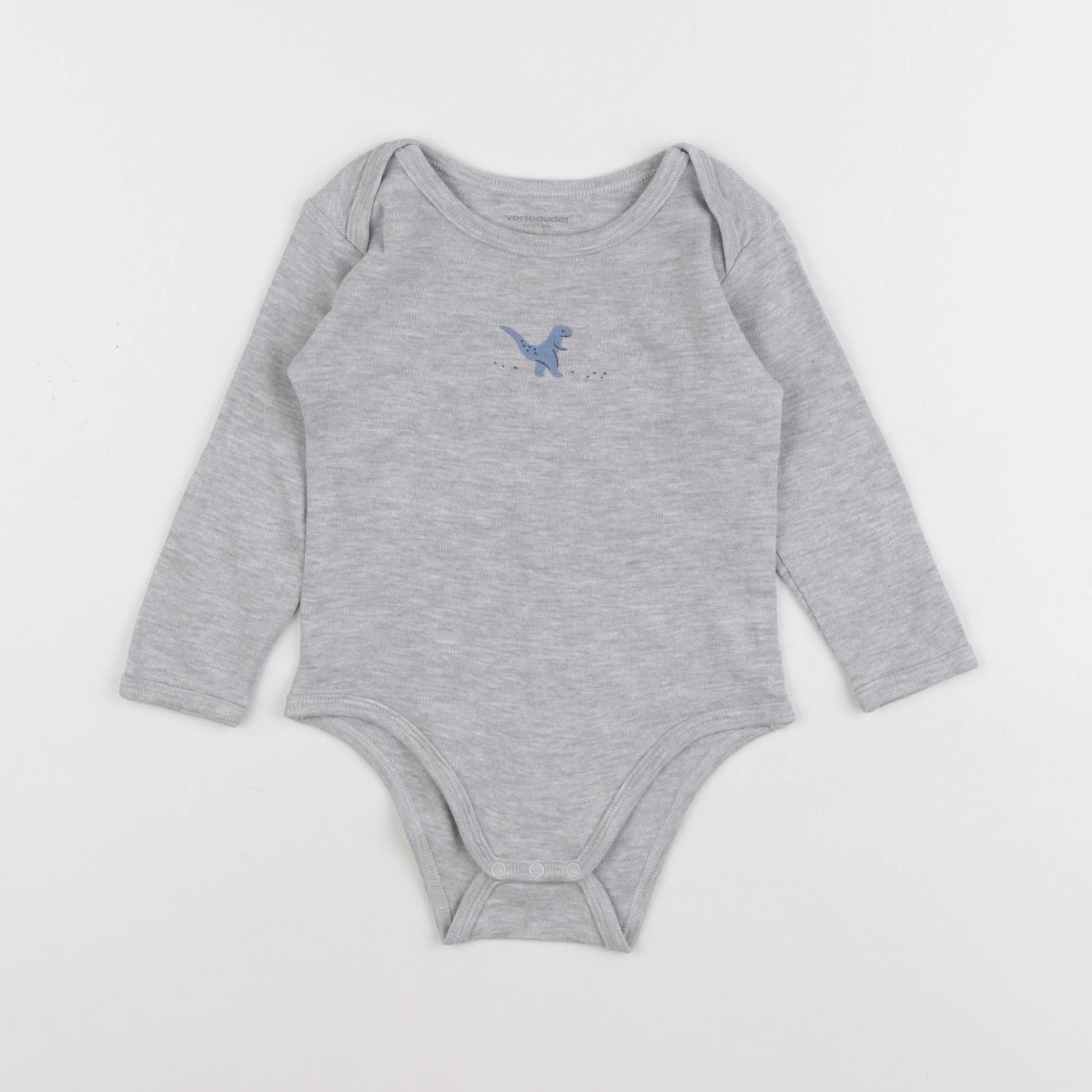Vertbaudet - body gris - 18 mois