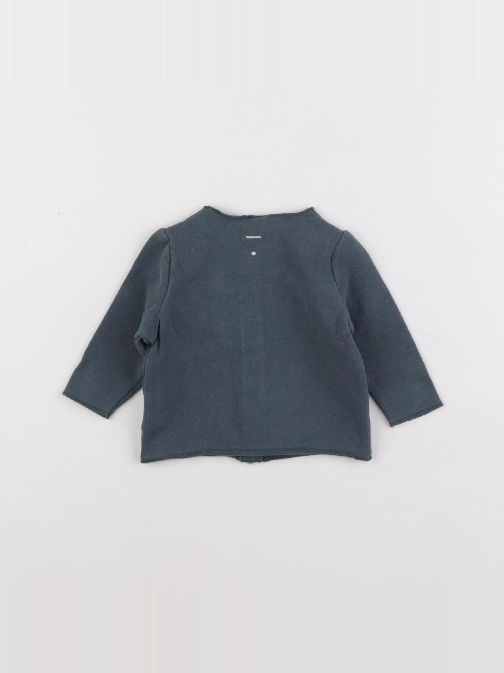 Gray Label - sweat bleu - 0/3 mois