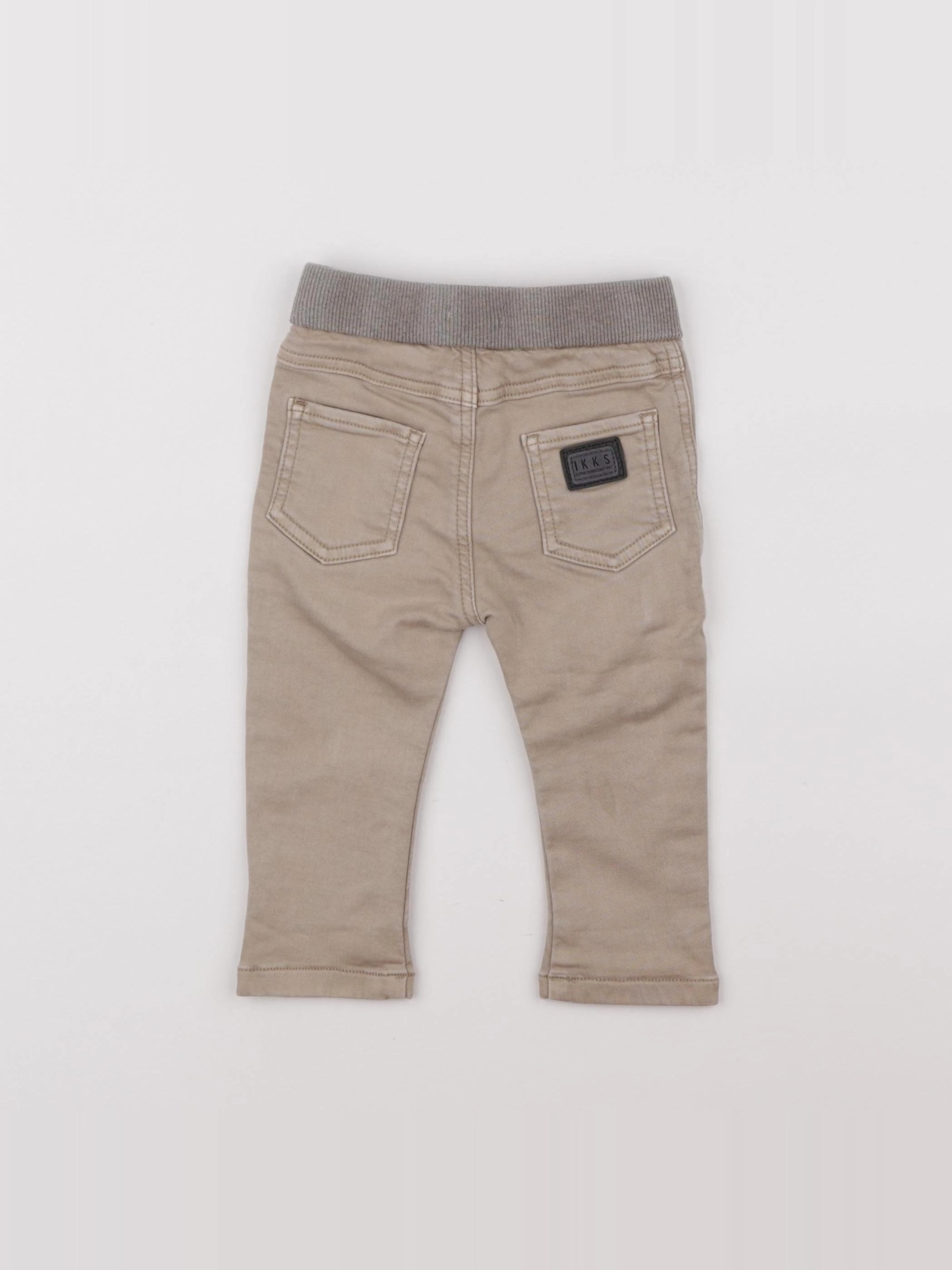 IKKS - pantalon beige - 12 mois