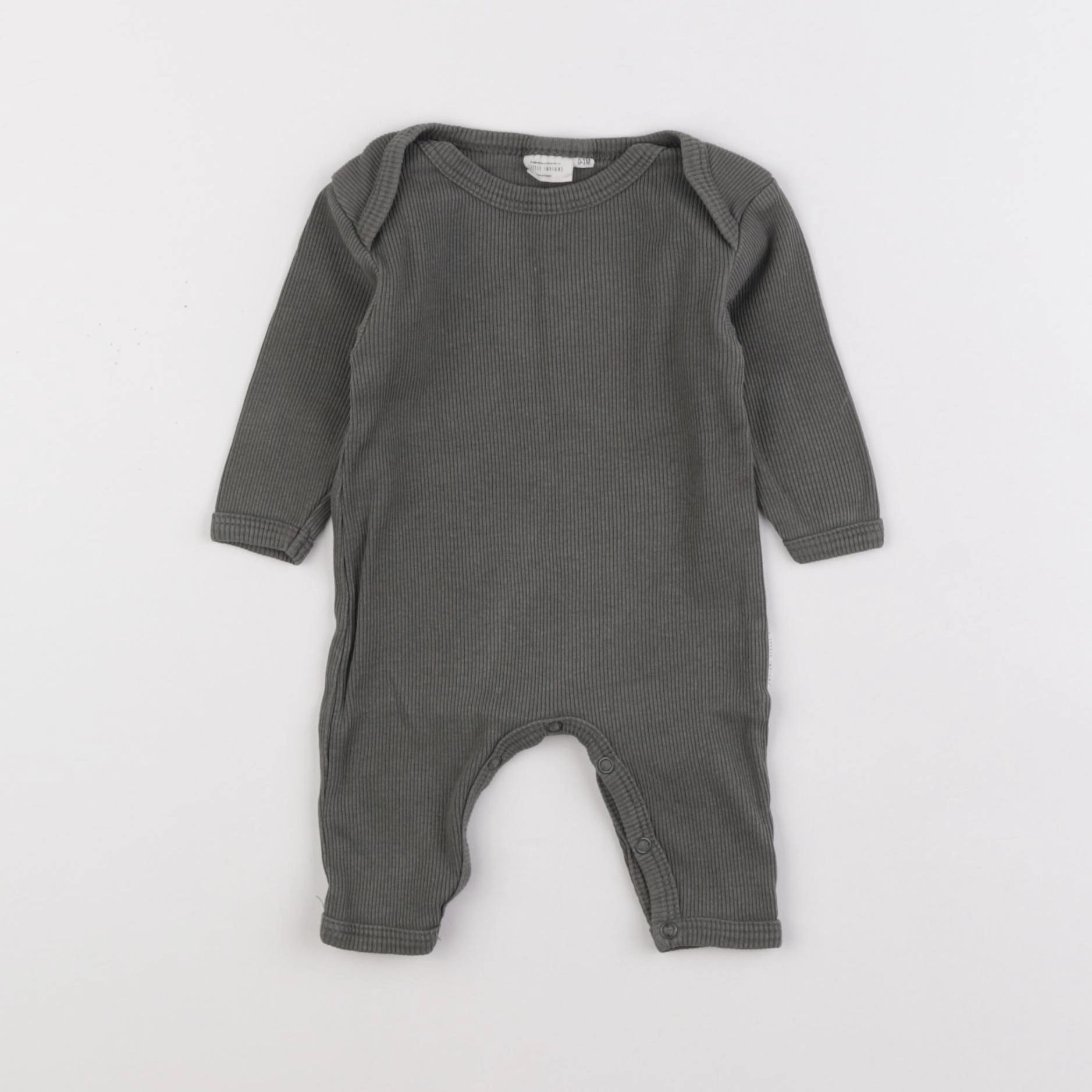 Little Indians - pyjama coton vert - 0/1 mois
