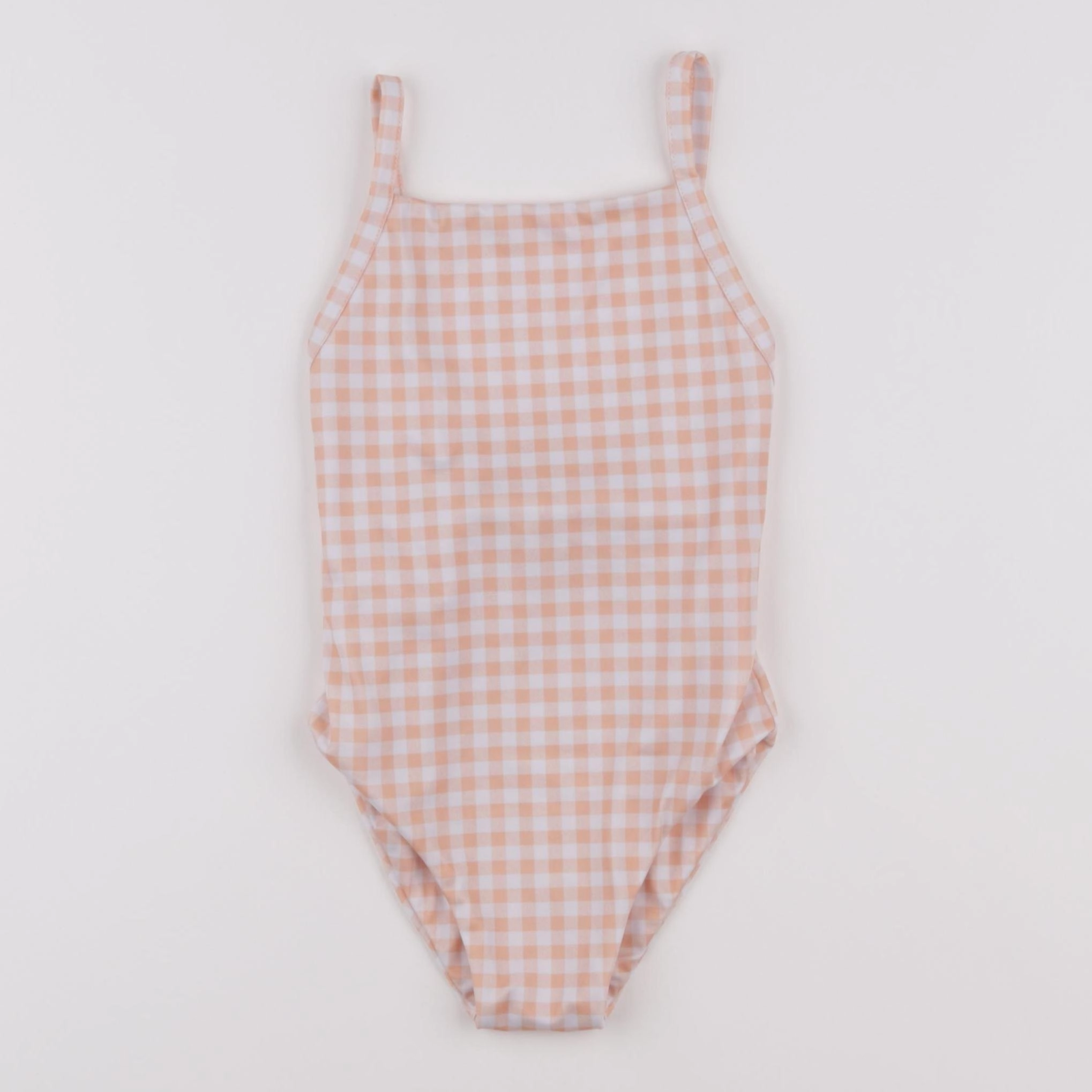 INA SWIM - maillot de bain MARA vichy abricot - 4 ans