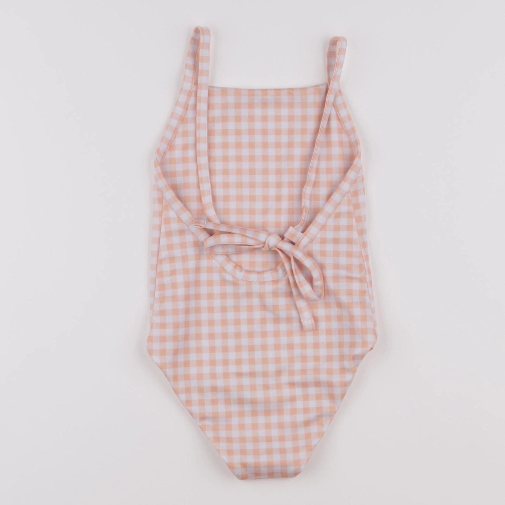 INA SWIM - maillot de bain MARA vichy abricot - 4 ans