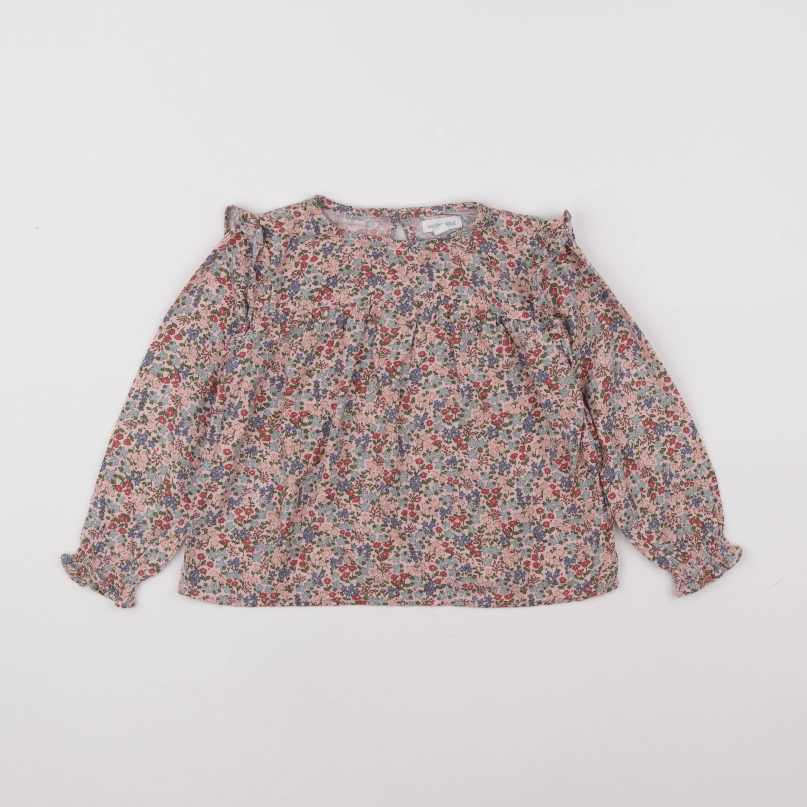 Vertbaudet - blouse rose - 4 ans