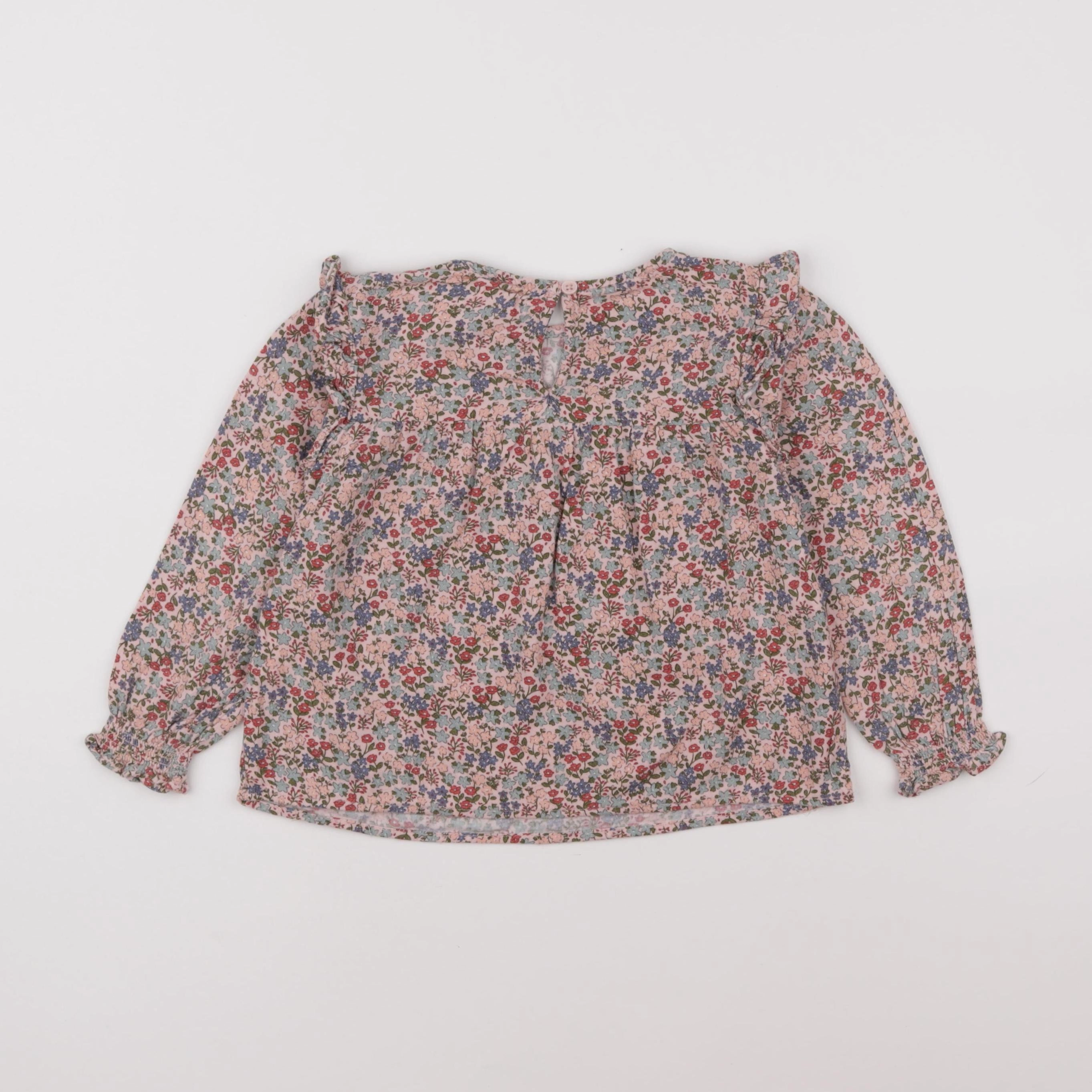 Vertbaudet - blouse rose - 4 ans