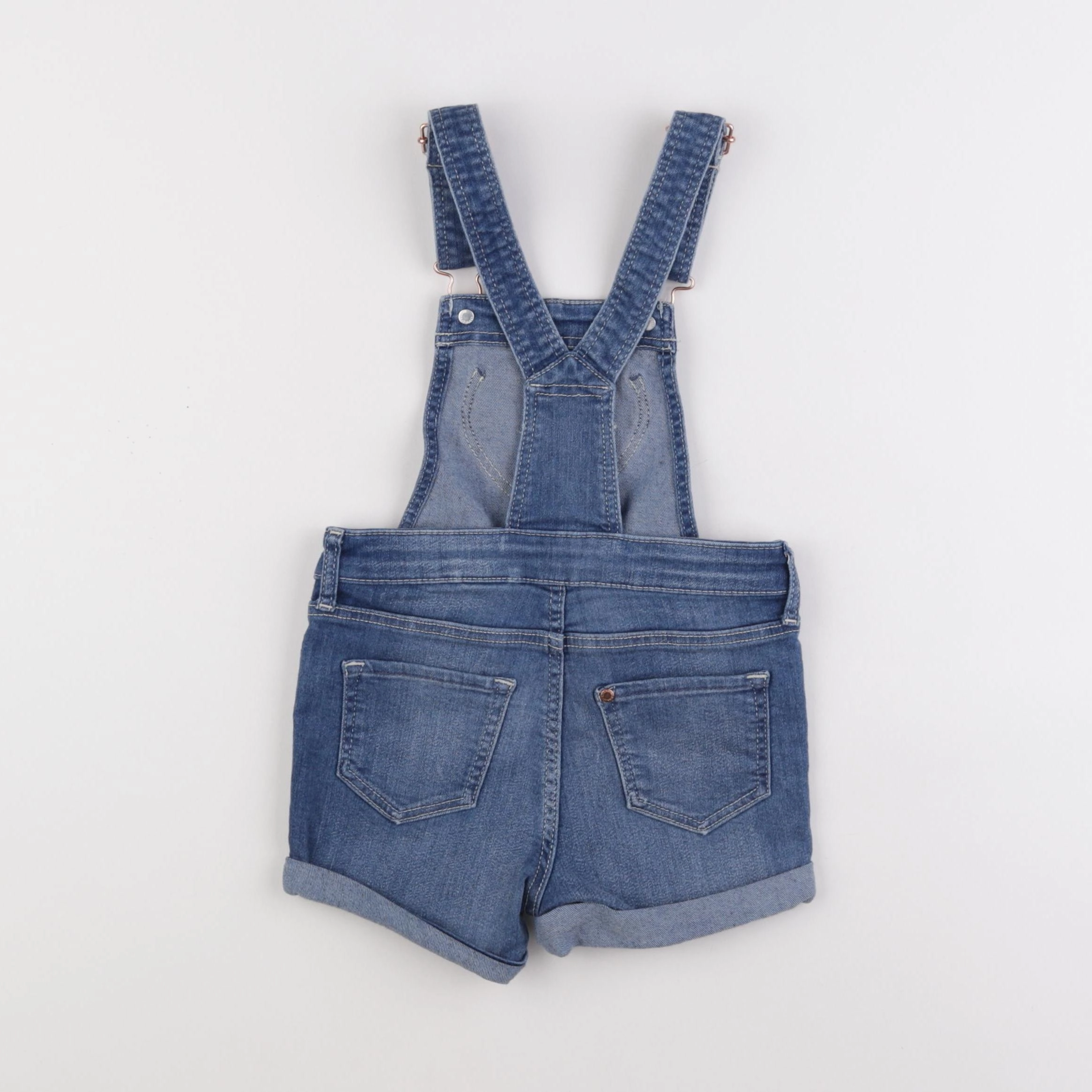 H&M - salopette bleu - 4/5 ans
