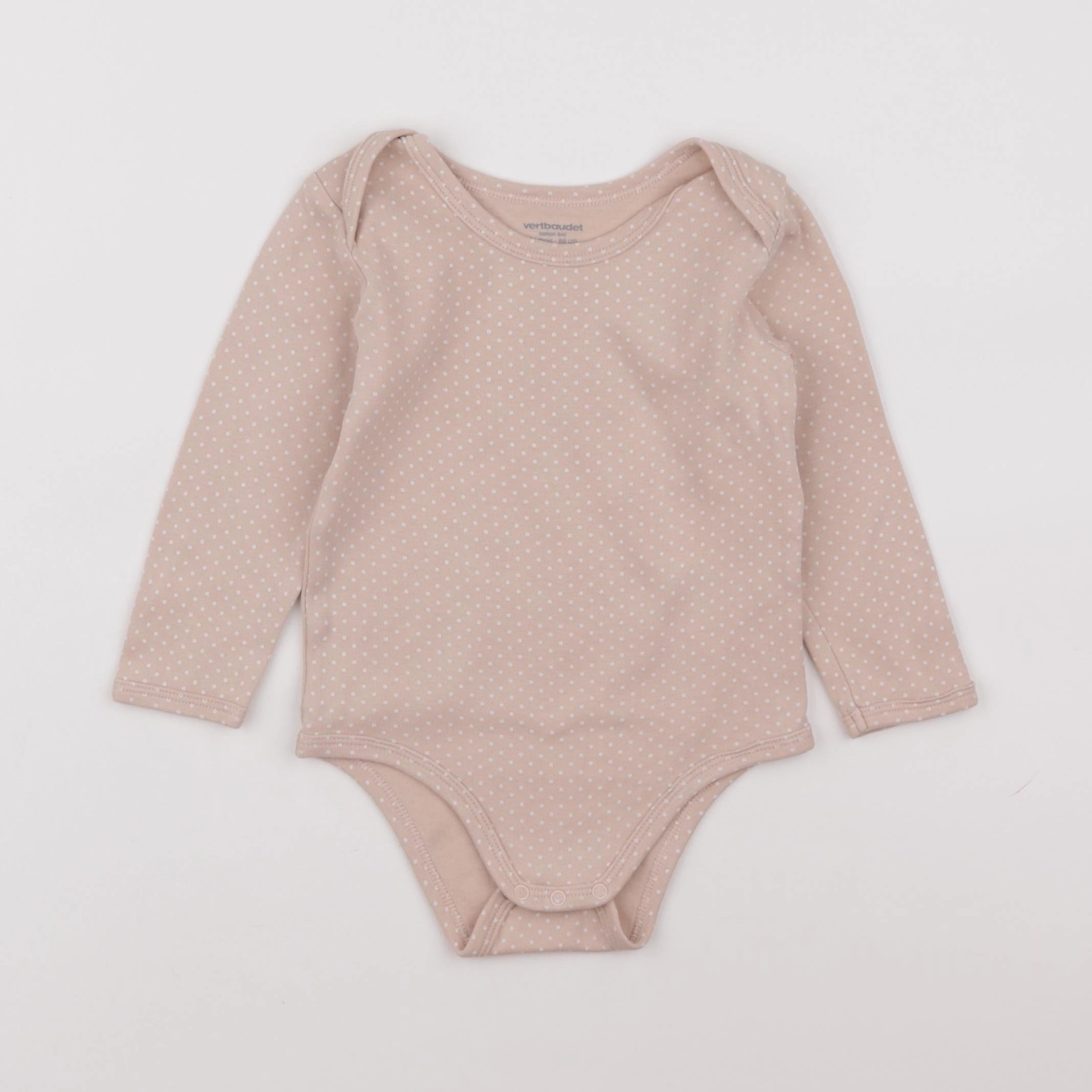 Vertbaudet - body rose - 24 mois
