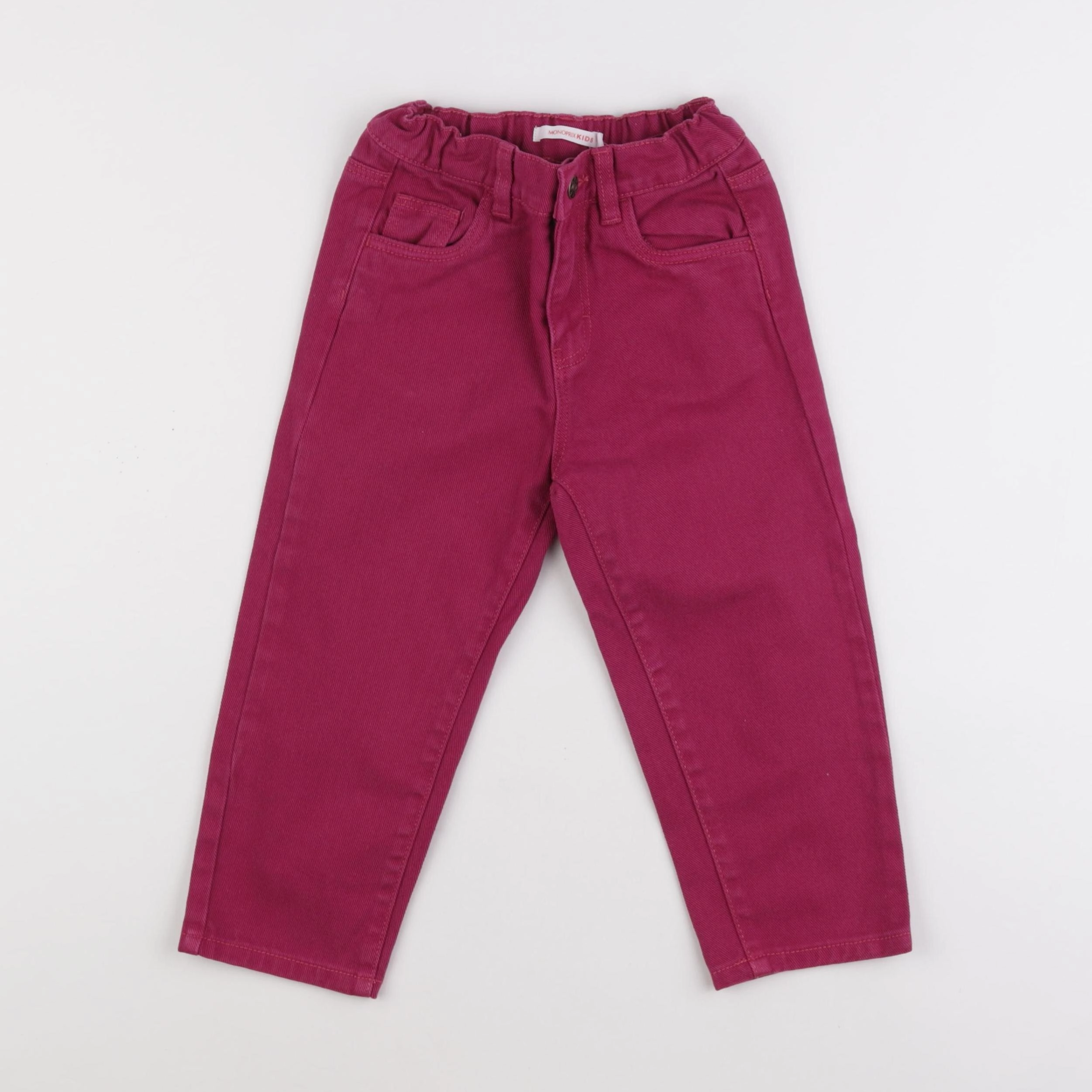 Monoprix - jean violet - 4 ans