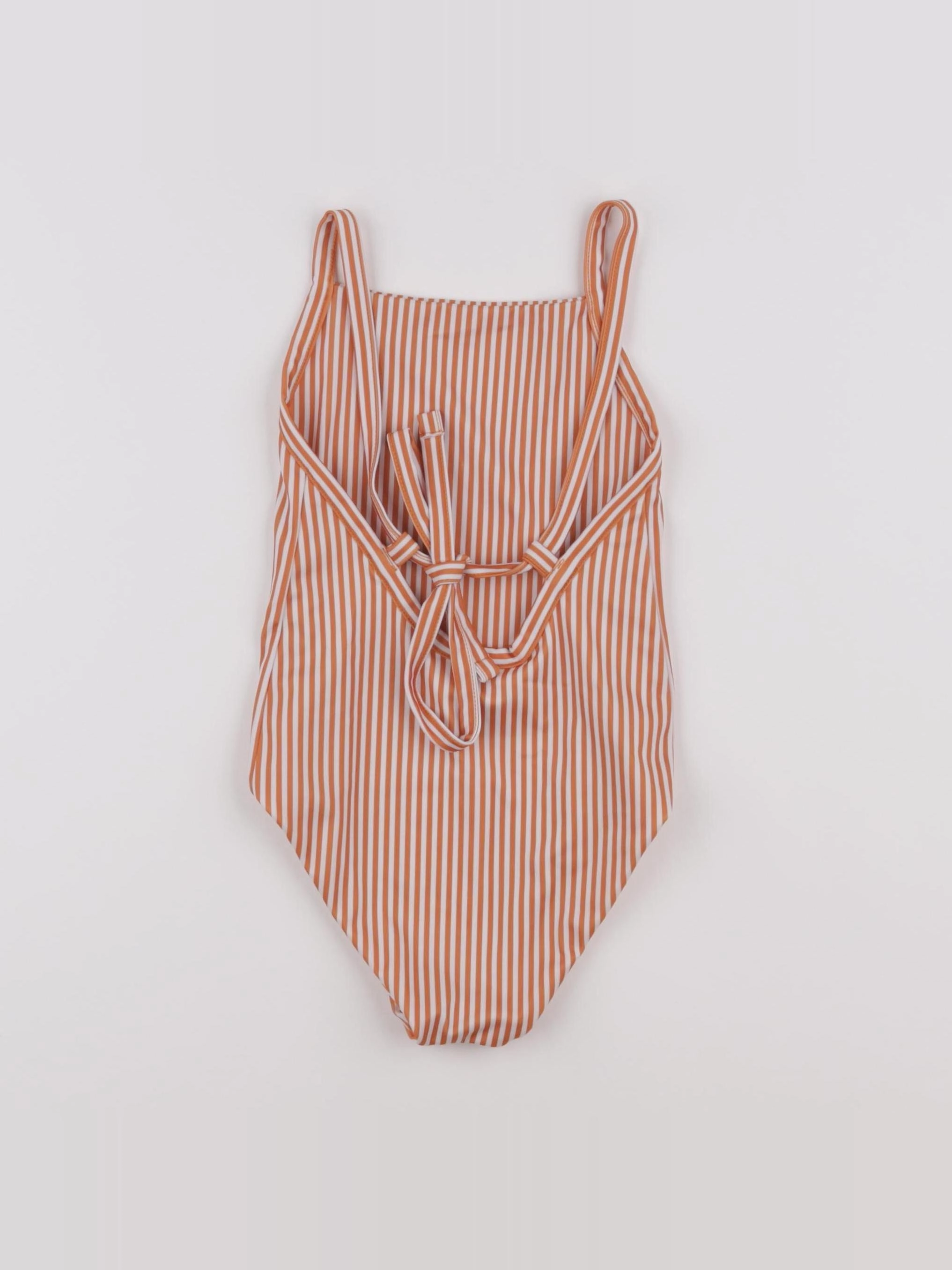 INA SWIM - maillot de bain MARA mandarine stripe - 6 ans