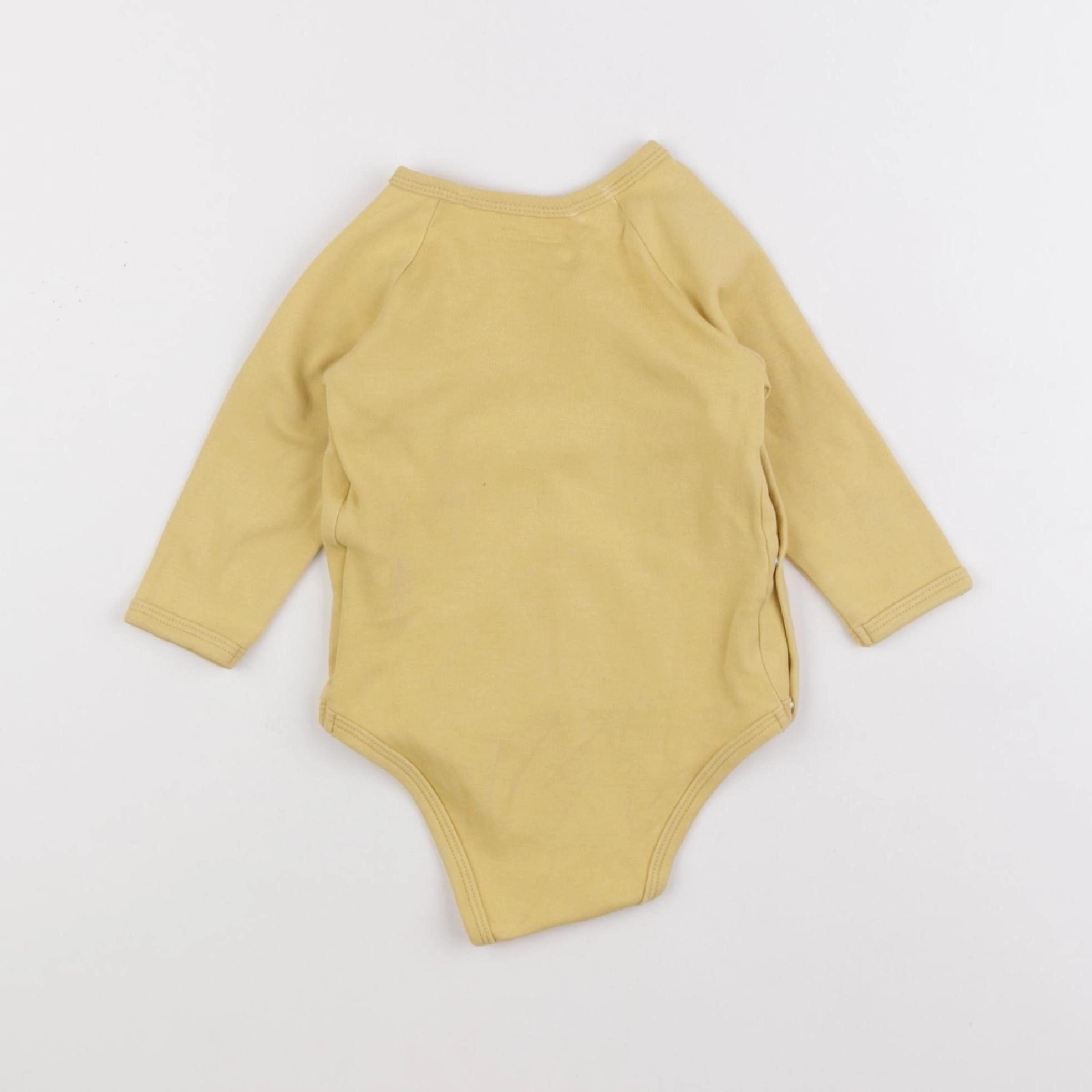 Vertbaudet - body jaune - 12 mois