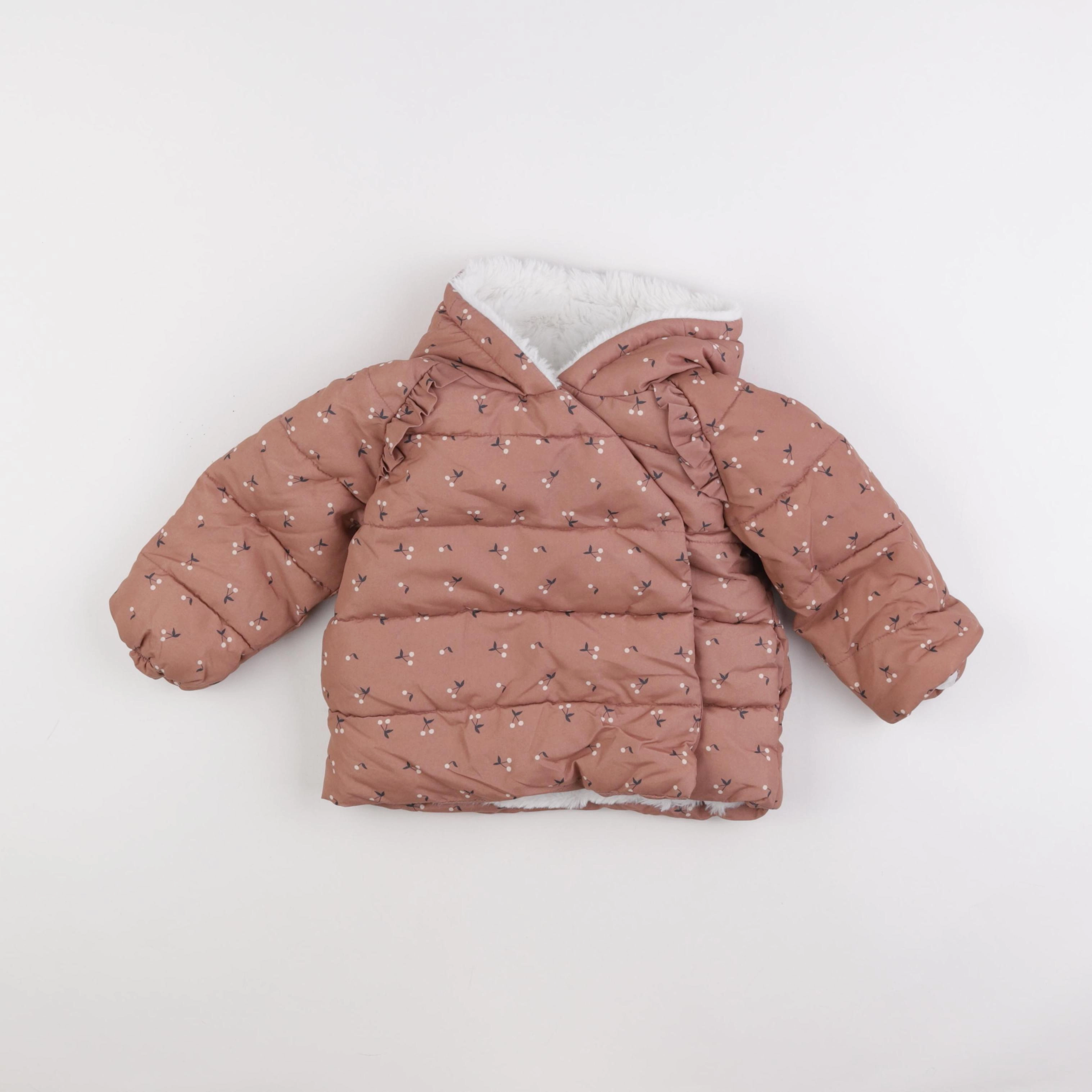 Vertbaudet - doudoune rose - 2 ans