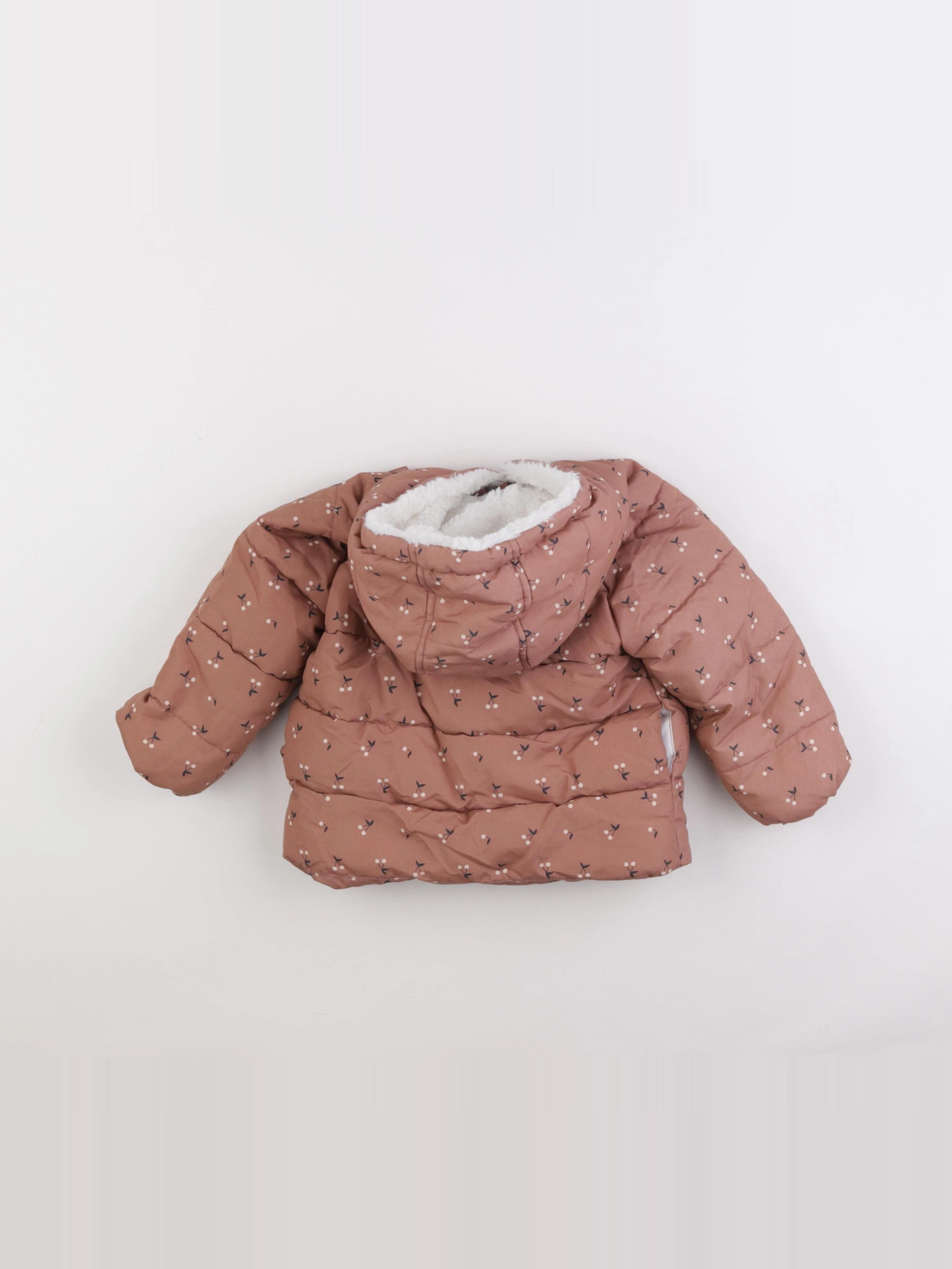 Vertbaudet - doudoune rose - 2 ans