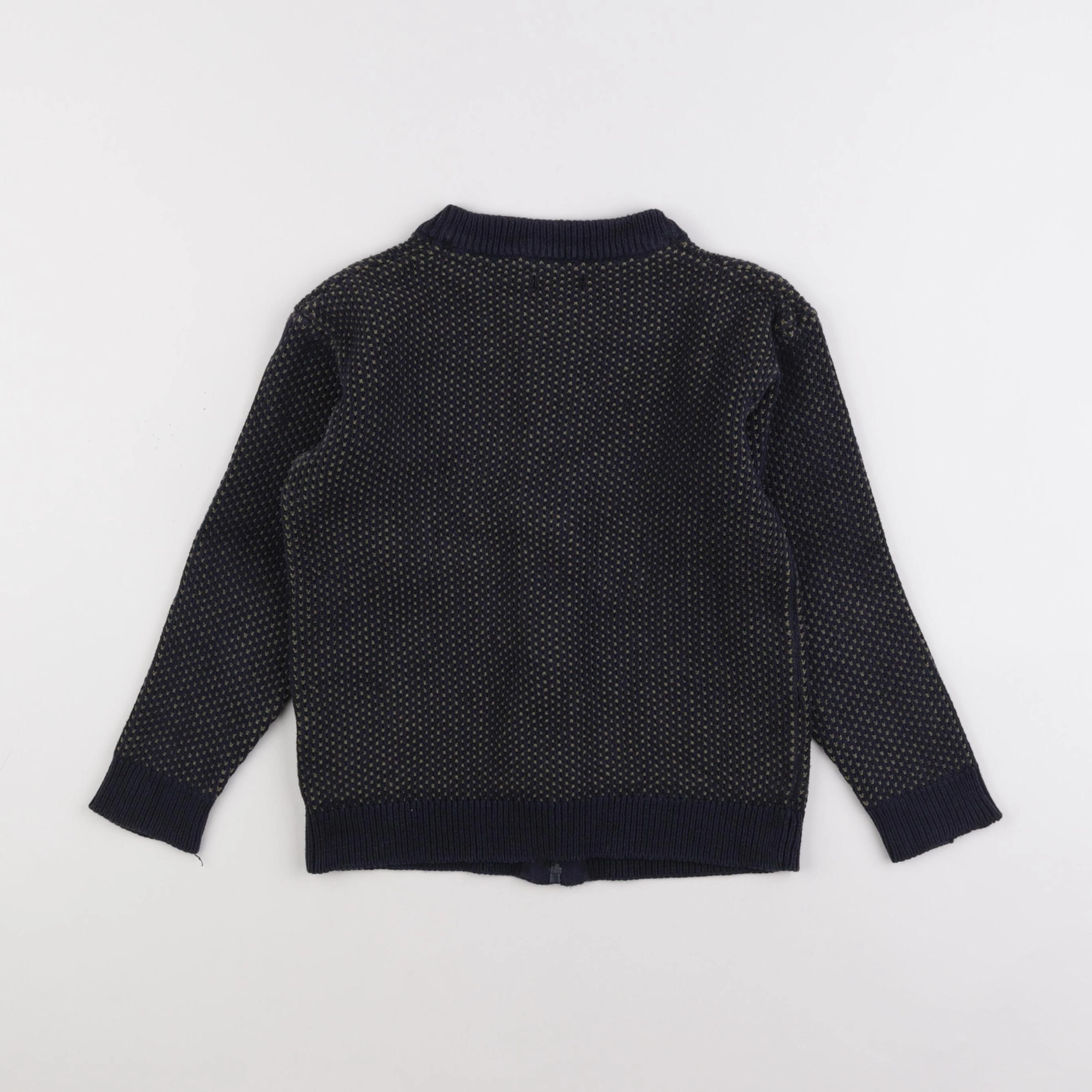 Vertbaudet - gilet bleu - 8 ans