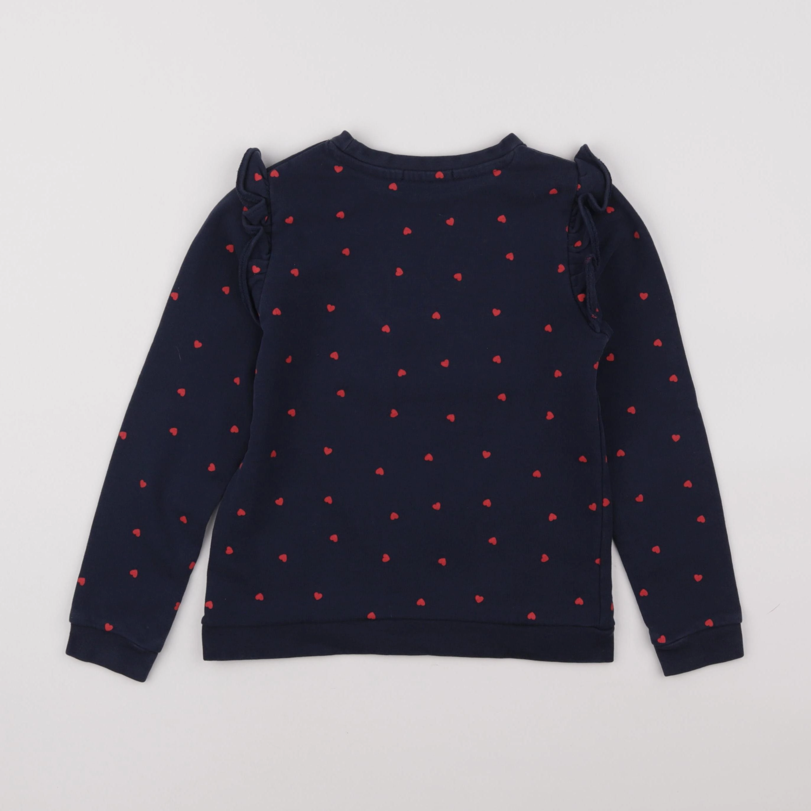 Vertbaudet - sweat bleu - 8 ans