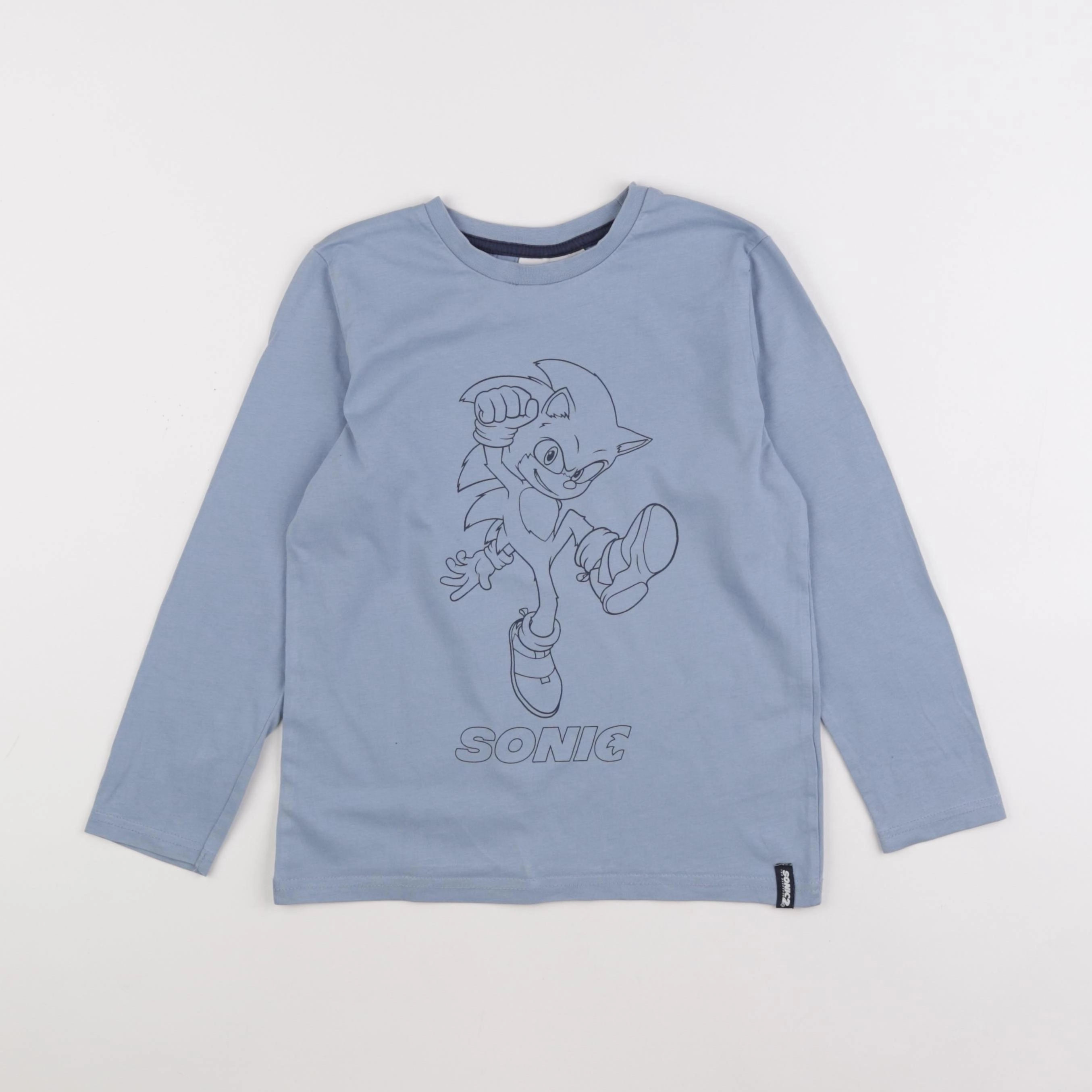 Vertbaudet - tee-shirt bleu - 10 ans