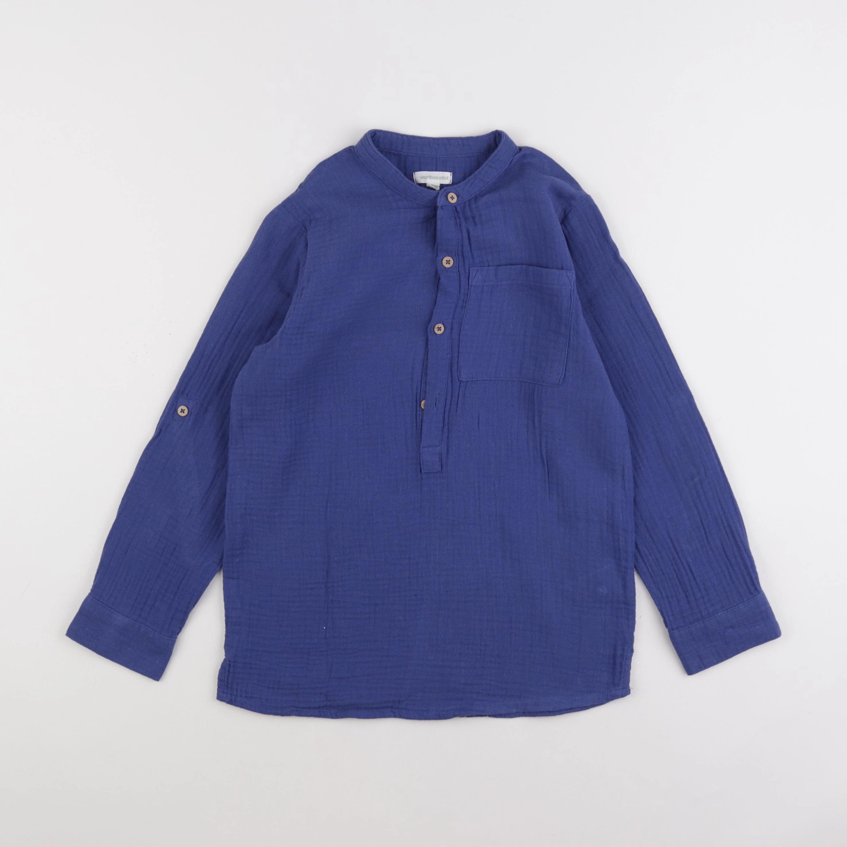 Vertbaudet - chemise bleu - 10 ans
