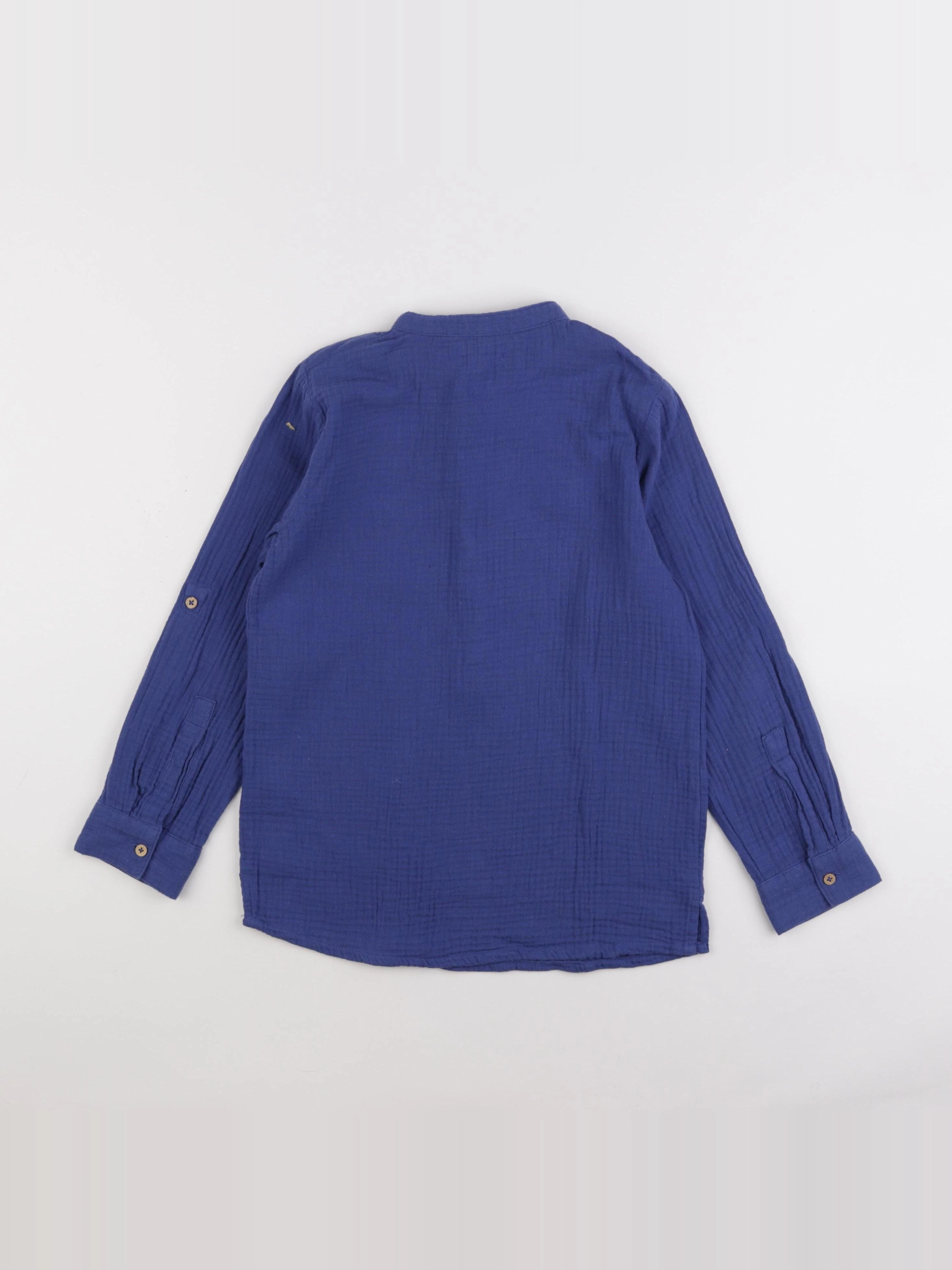 Vertbaudet - chemise bleu - 10 ans