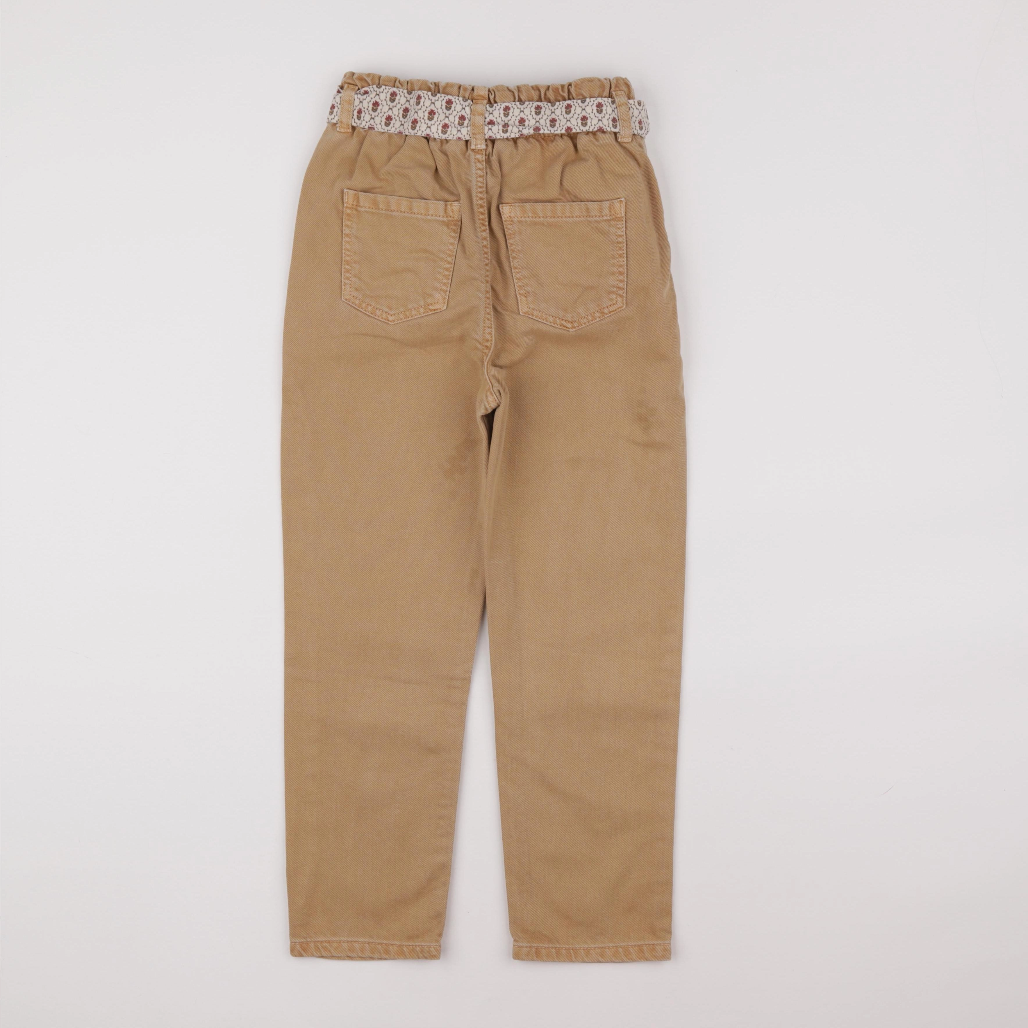 Vertbaudet - jean beige - 8 ans