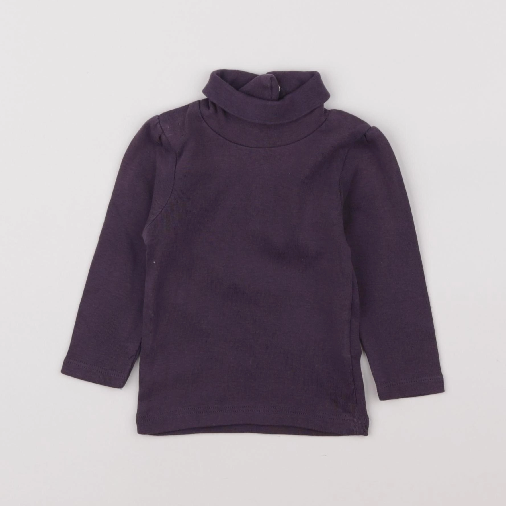 Vertbaudet - sous-pull violet - 9 mois