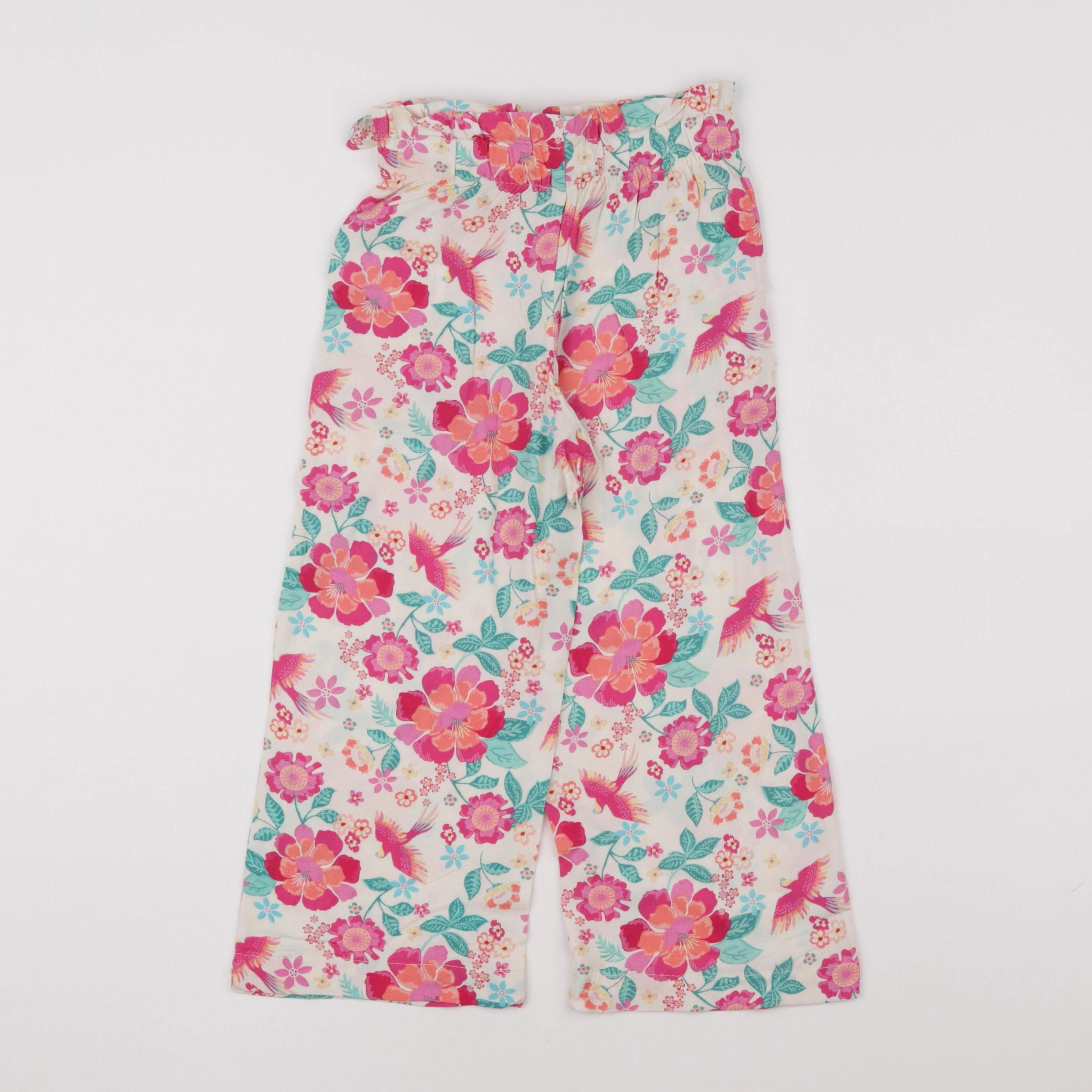 Vertbaudet - pantalon blanc - 5 ans