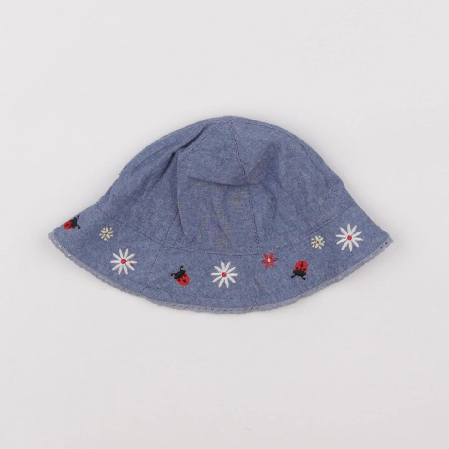 Vertbaudet - bonnet bleu - 12/18 mois