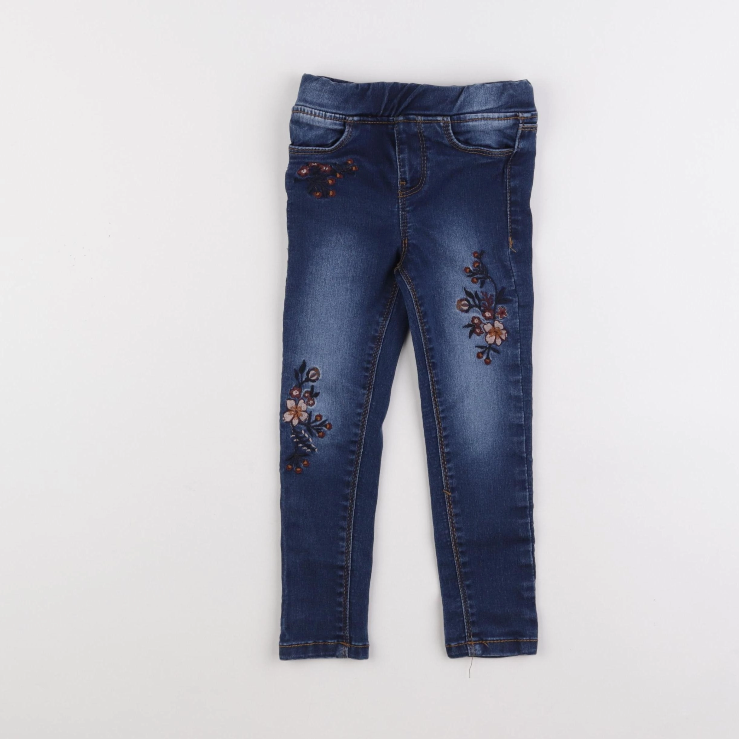 Vertbaudet - jegging bleu - 3 ans