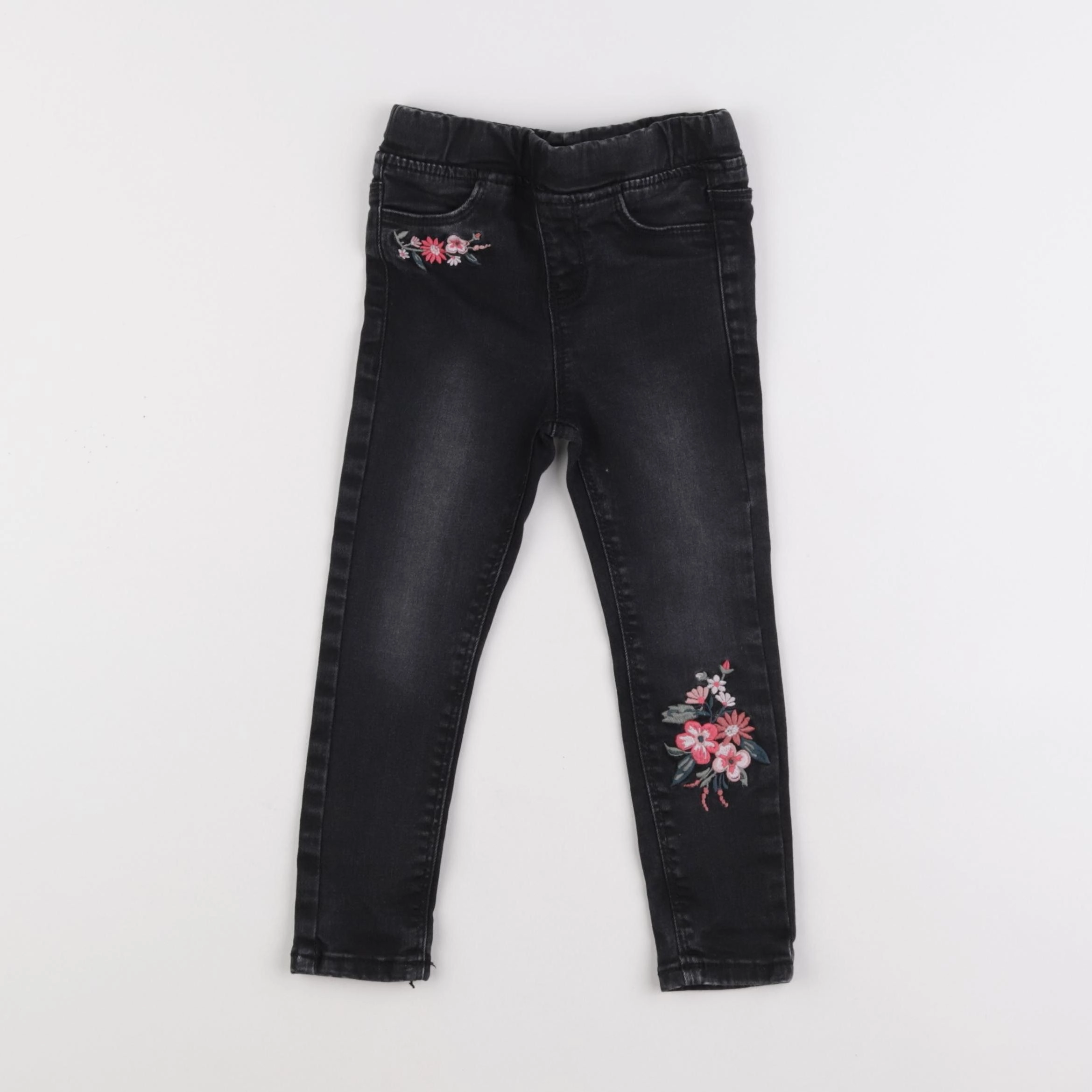 Vertbaudet - jegging noir - 3 ans