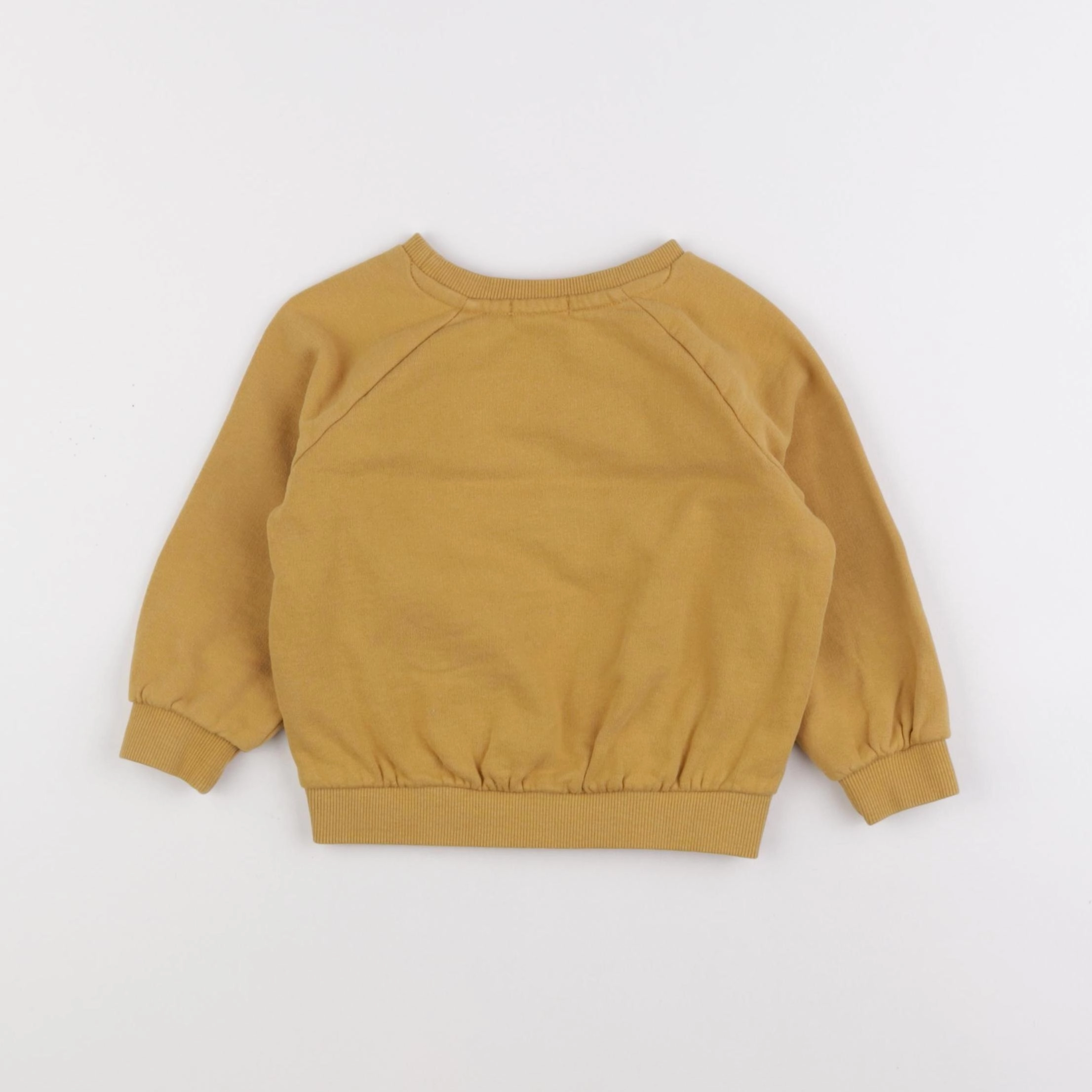 Vertbaudet - sweat jaune - 3 ans